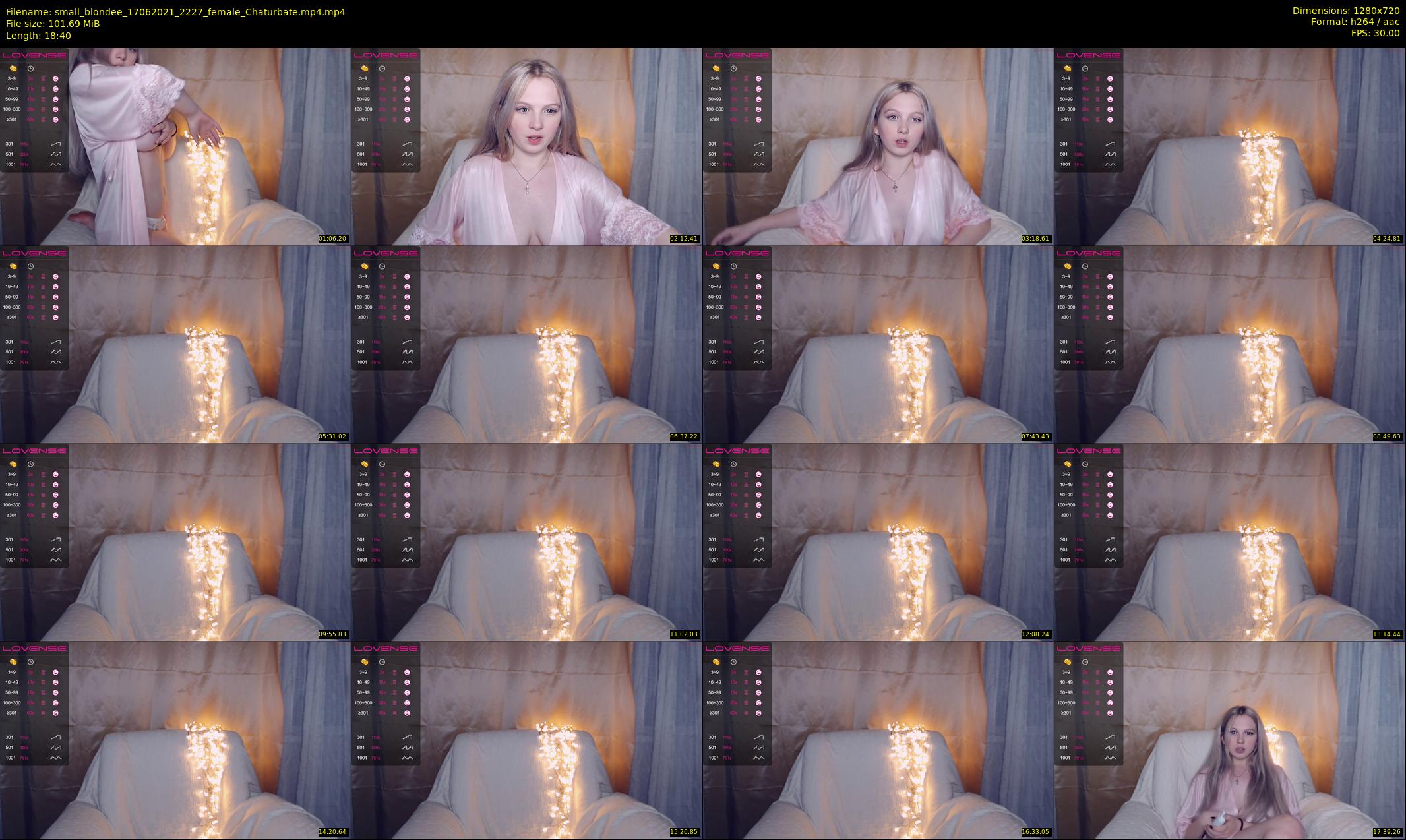 small_blondee — 19 minute Chaturbate female cam show recording, 720p, Jun 17, 2021