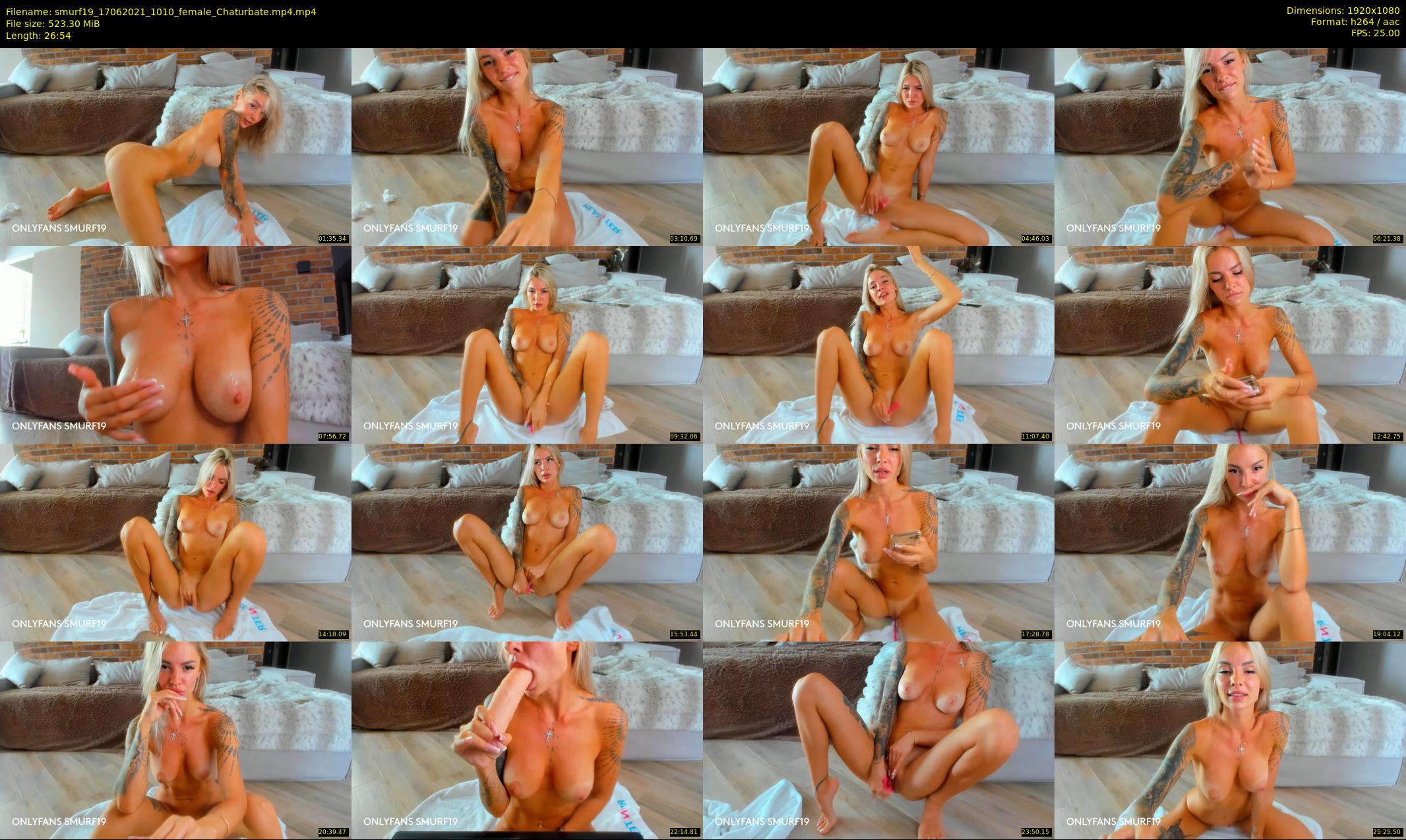 smurf19 — 27 minute Chaturbate female cam show recording, 1080p, Jun 17, 2021