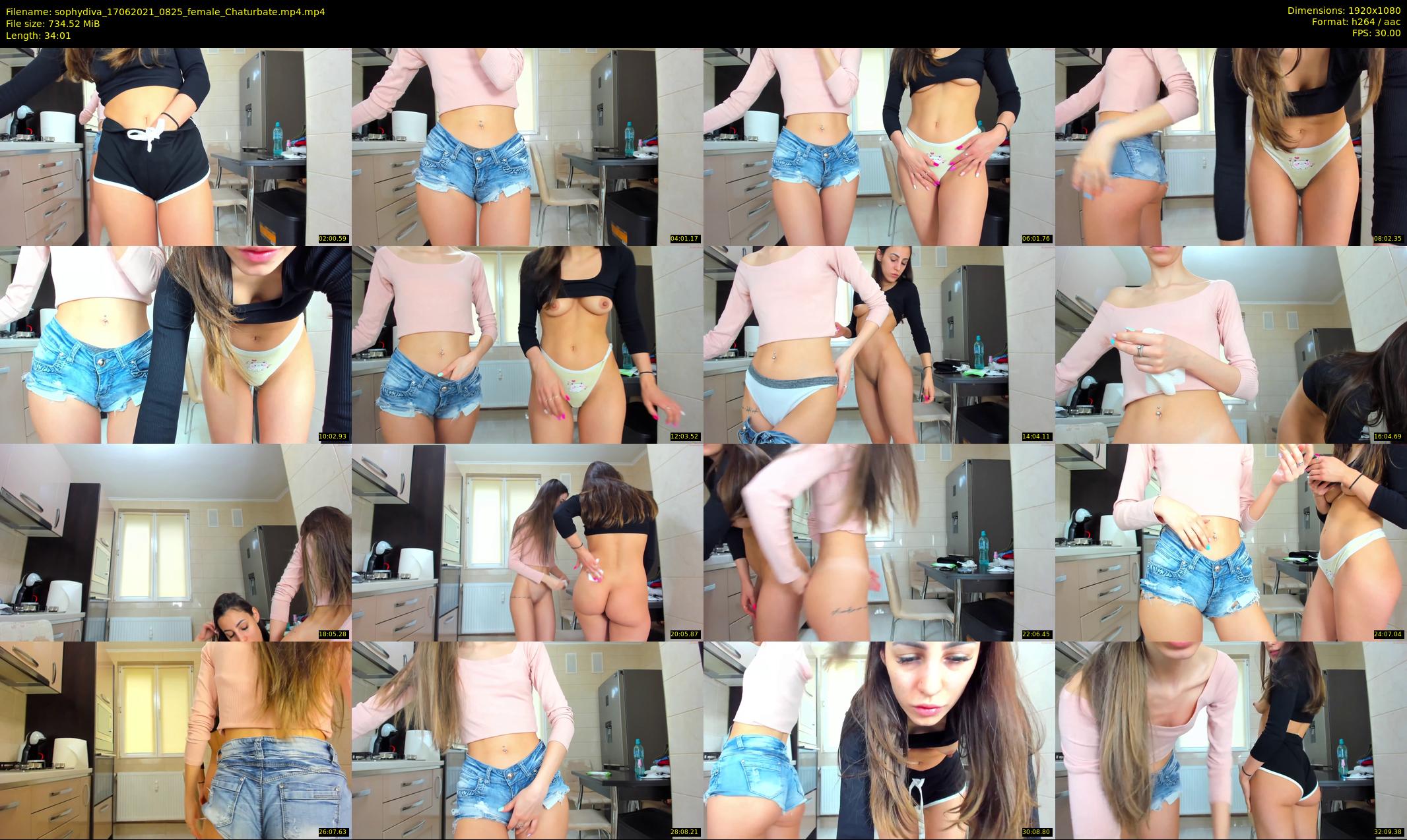 sophydiva — 35 minute Chaturbate female cam show recording, 1080p, Jun 17, 2021