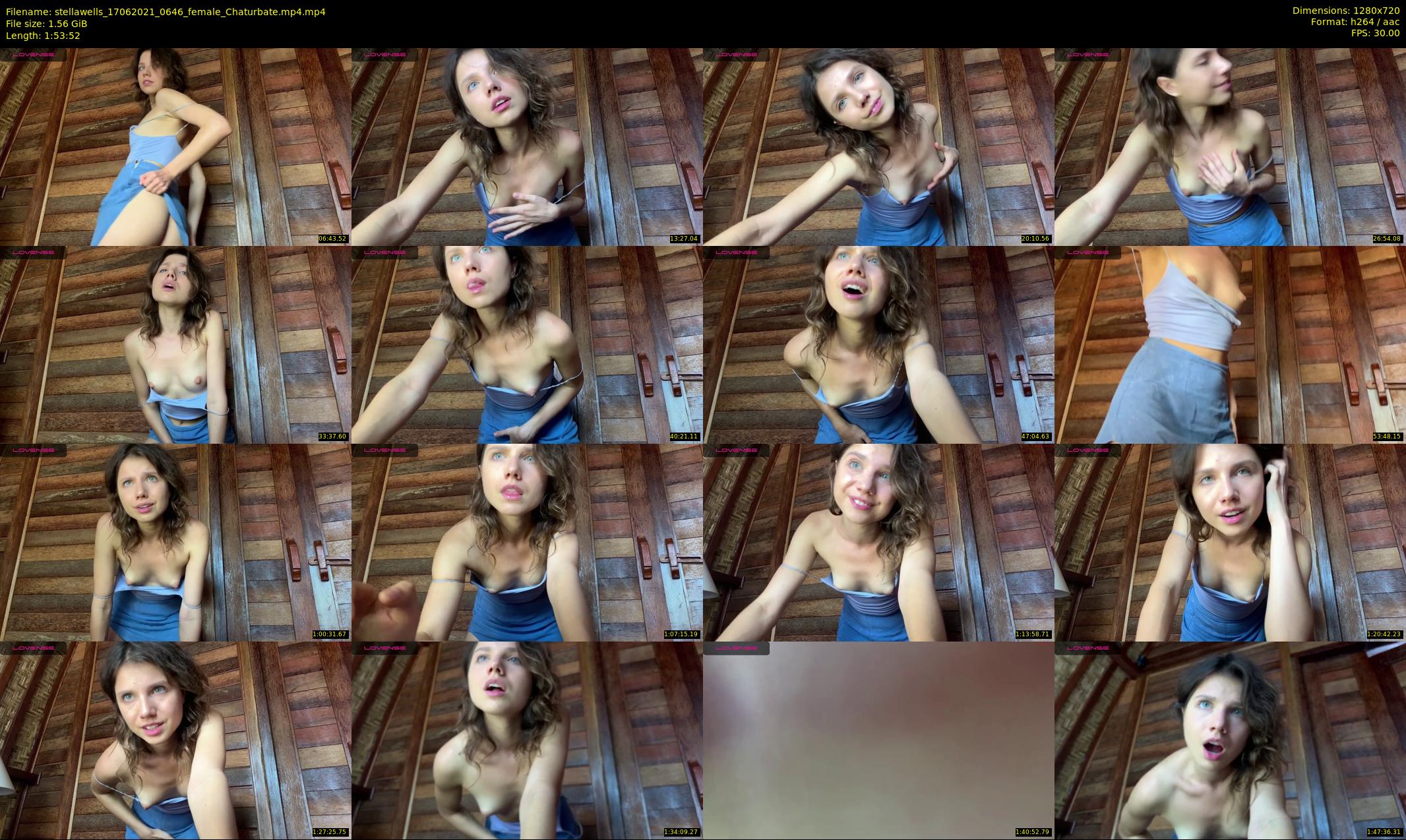stellawells — 114 minute Chaturbate female cam show recording, 720p, Jun 17, 2021