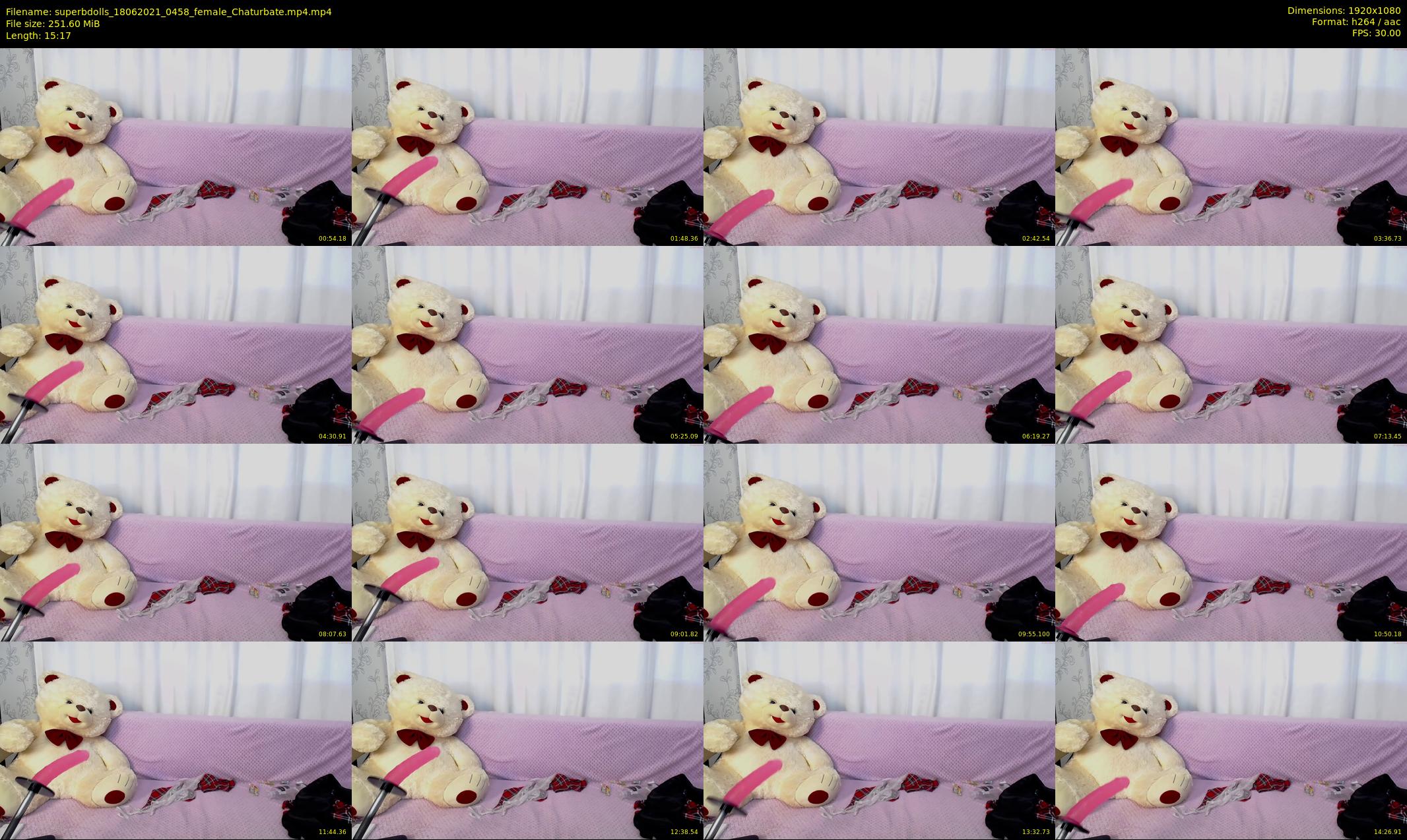 superbdolls — 16 minute Chaturbate couple cam show recording, 1080p, Jun 18, 2021