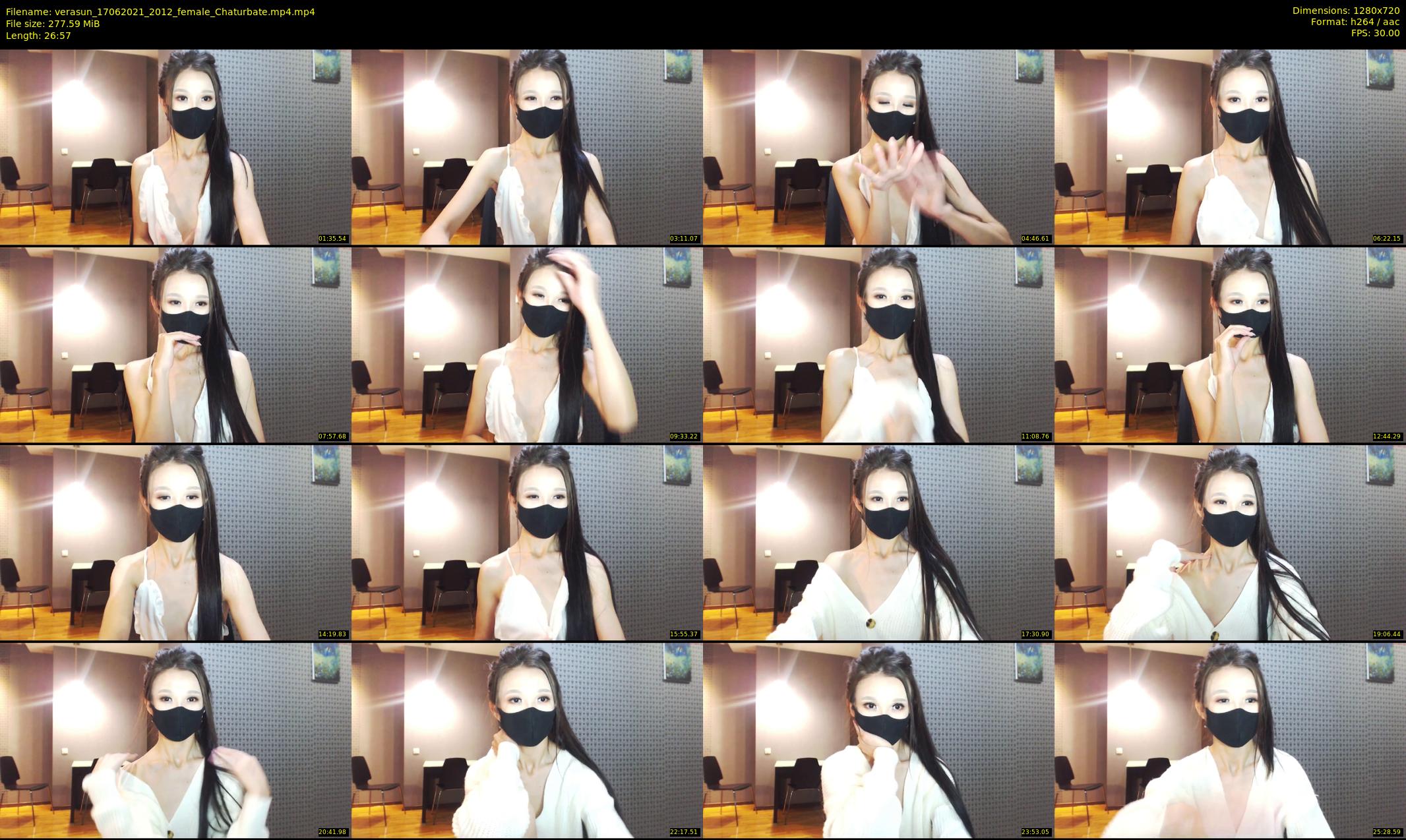 verasun — 27 minute Chaturbate female cam show recording, 720p, Jun 17, 2021