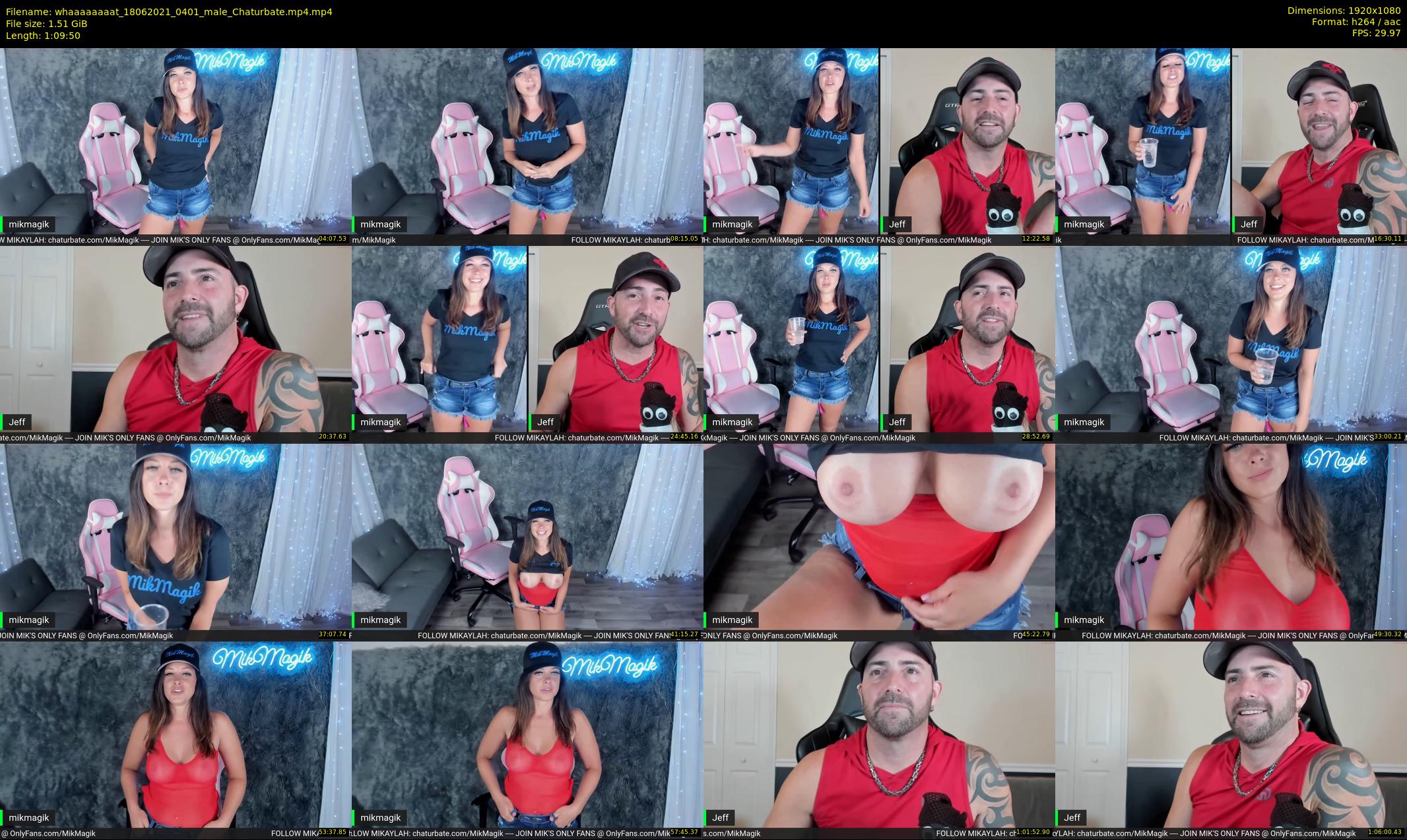 whaaaaaaaat — 70 minute Chaturbate couple cam show recording, 1080p, Jun 18, 2021