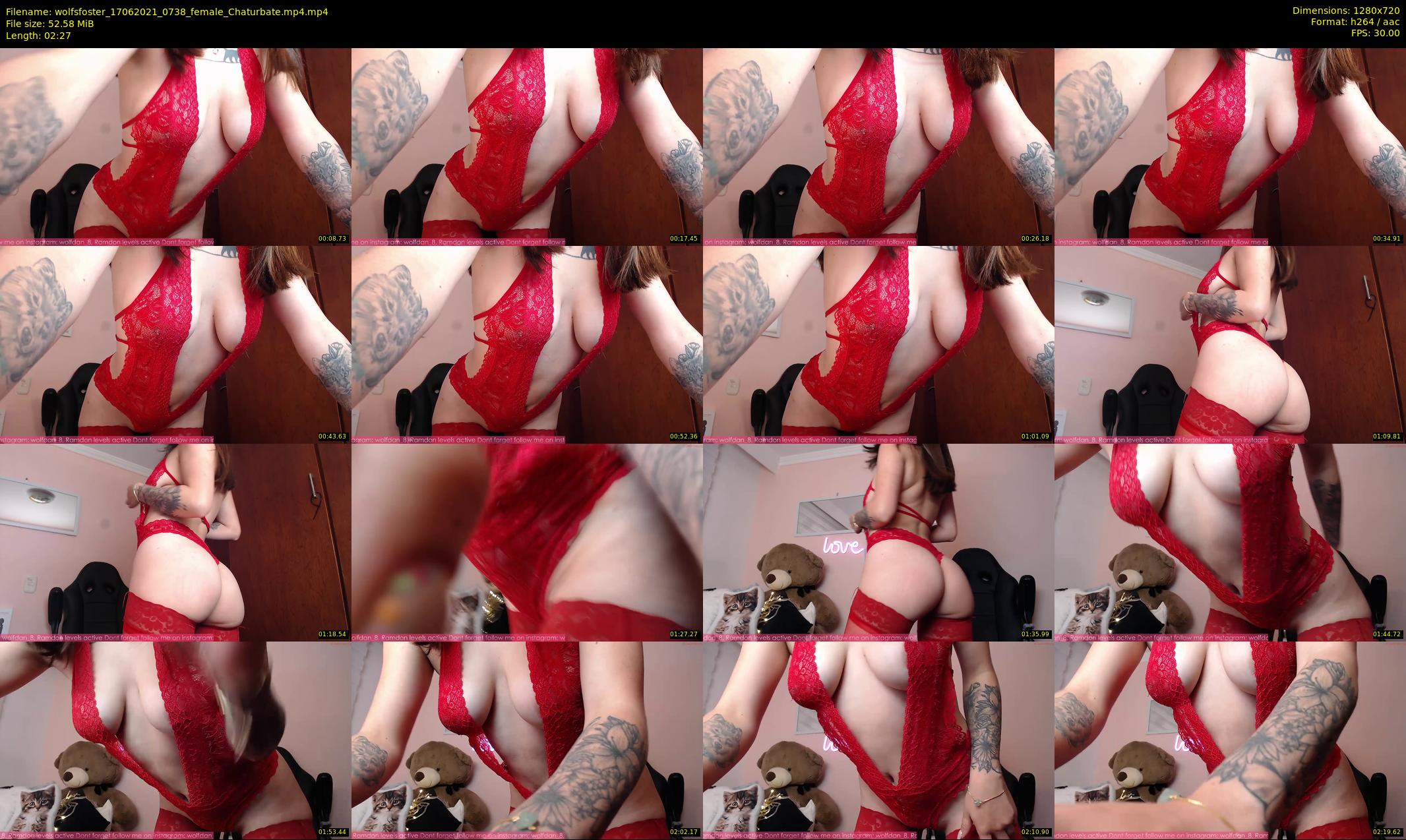 wolfsfoster — 3 minute Chaturbate couple cam show recording, 720p, Jun 17, 2021