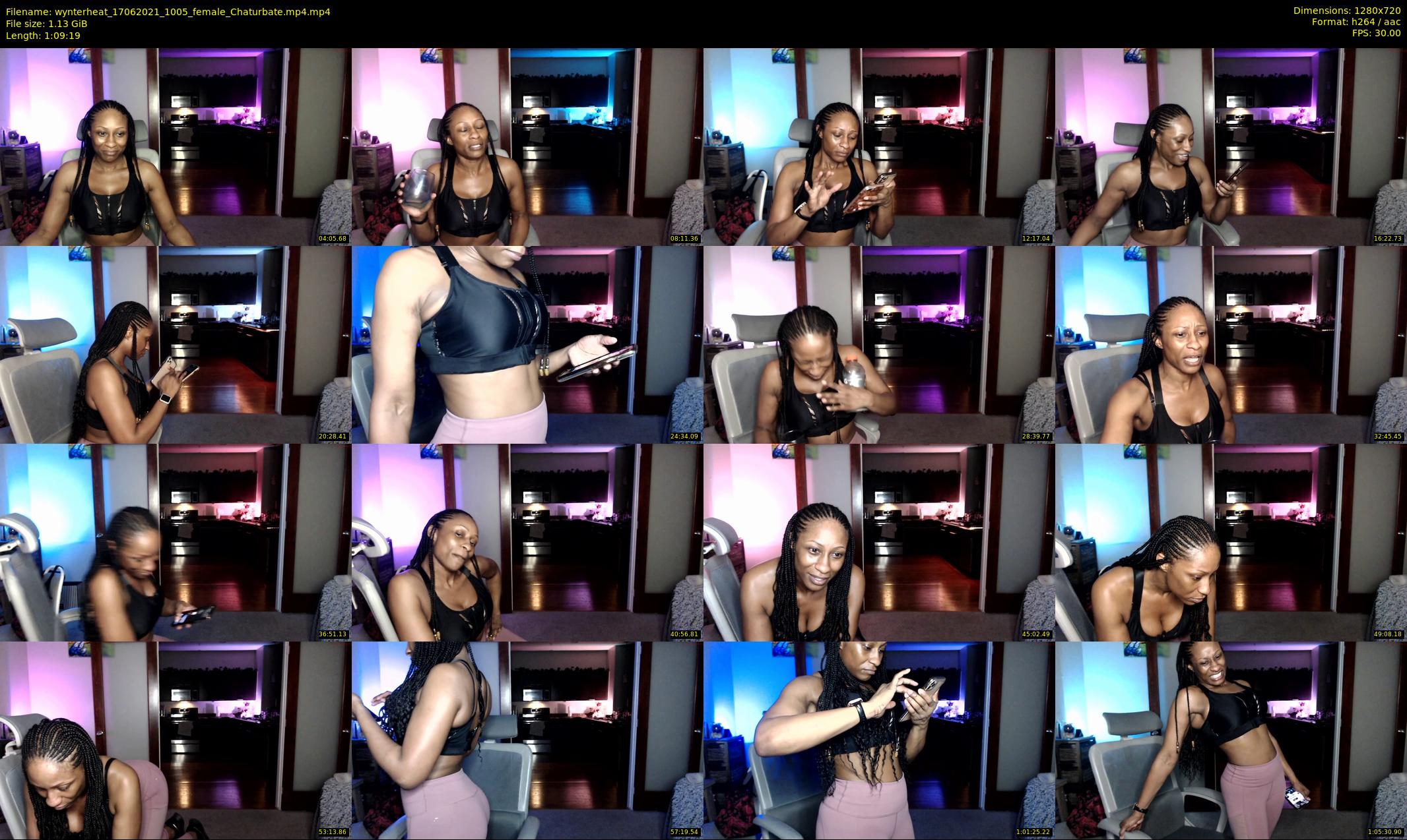 wynterheat — 70 minute Chaturbate female cam show recording, 720p, Jun 17, 2021