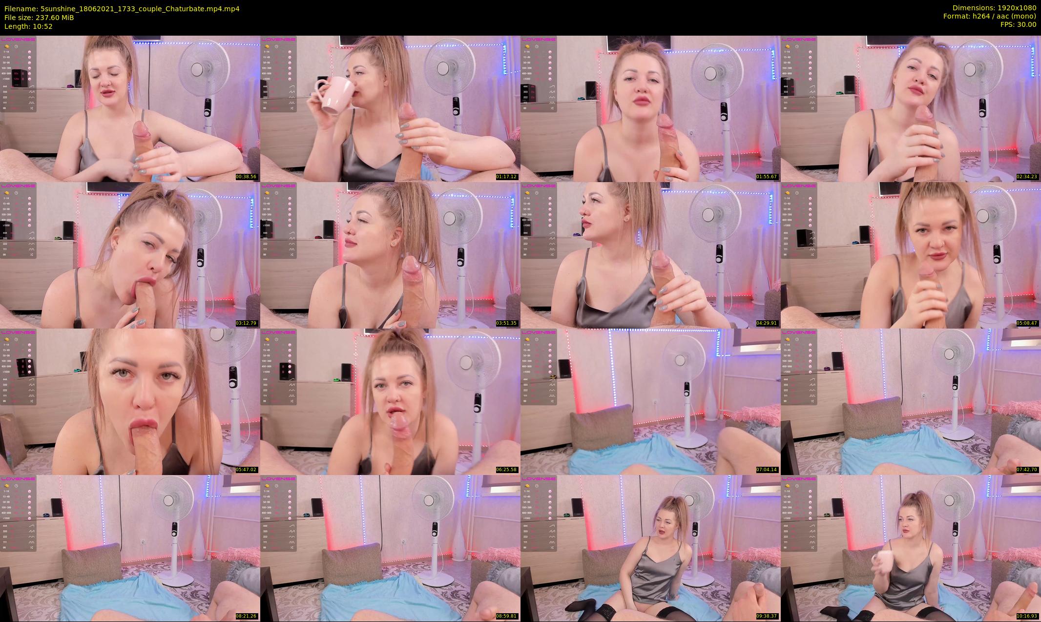 5sunshine — 11 minute Chaturbate couple cam show recording, 1080p, Jun 18, 2021