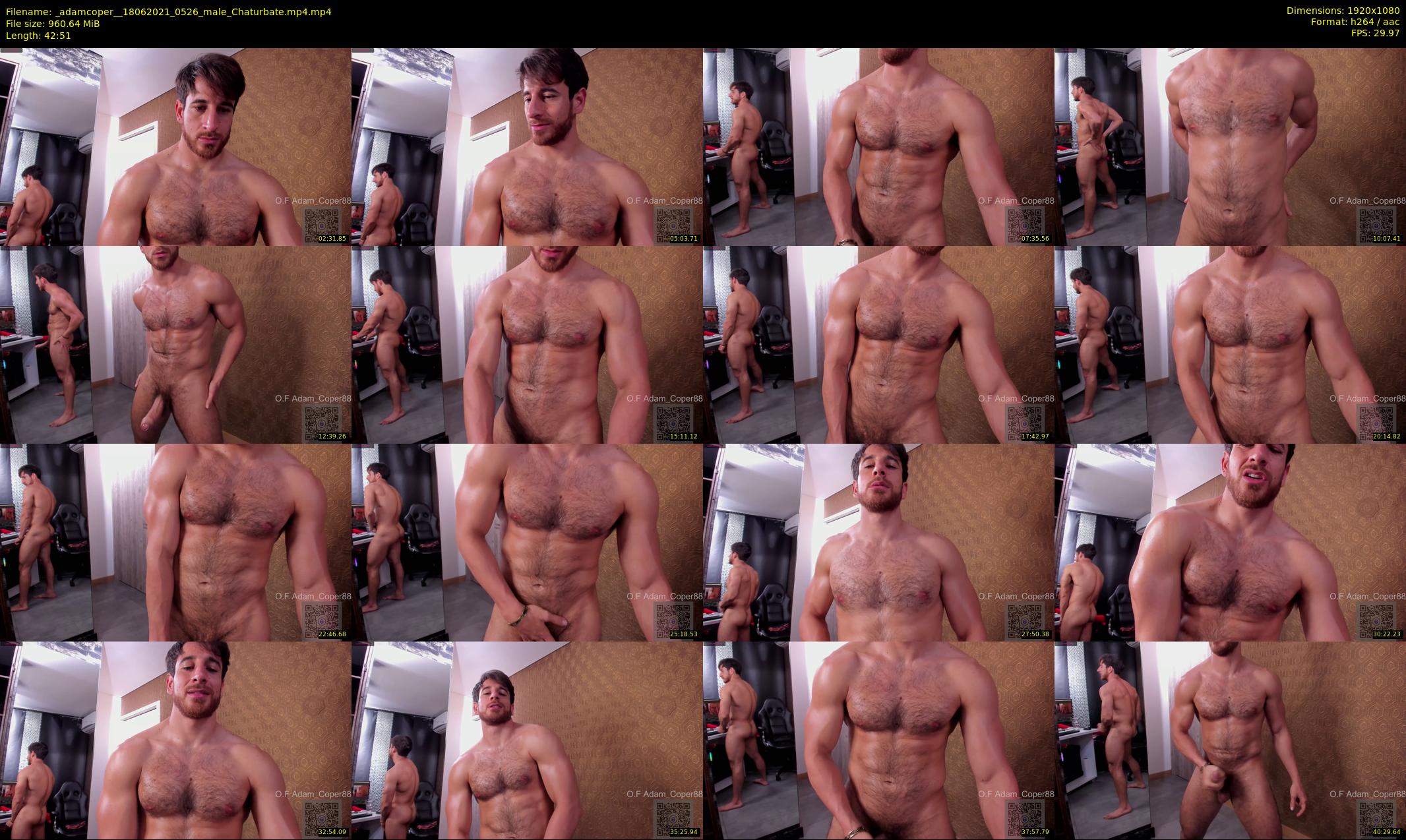 _adamcoper_ — 43 minute Chaturbate male cam show recording, 1080p, Jun 18, 2021