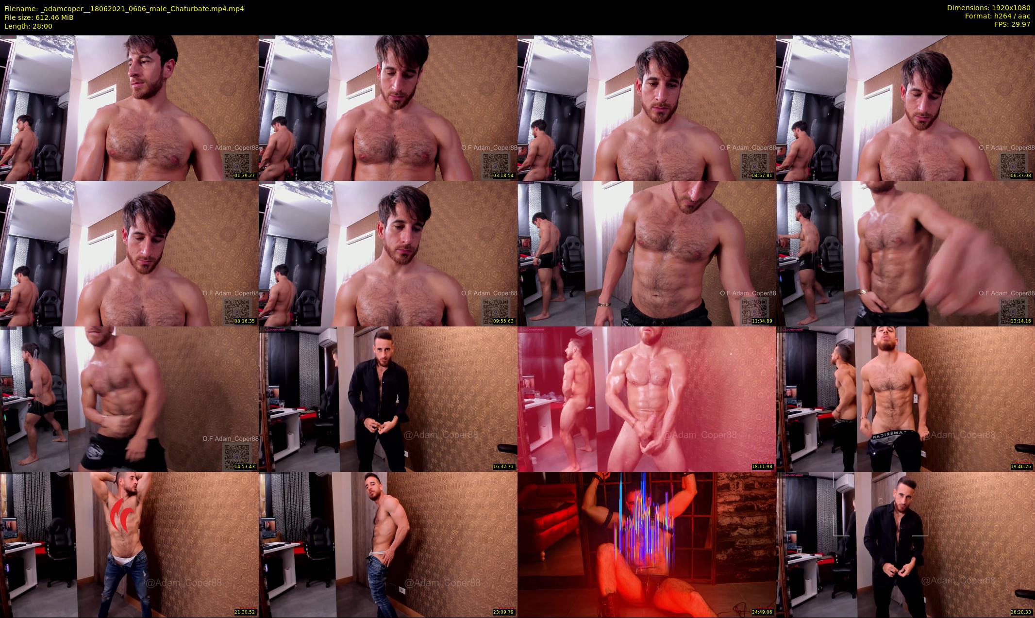 _adamcoper_ — 28 minute Chaturbate male cam show recording, 1080p, Jun 18, 2021