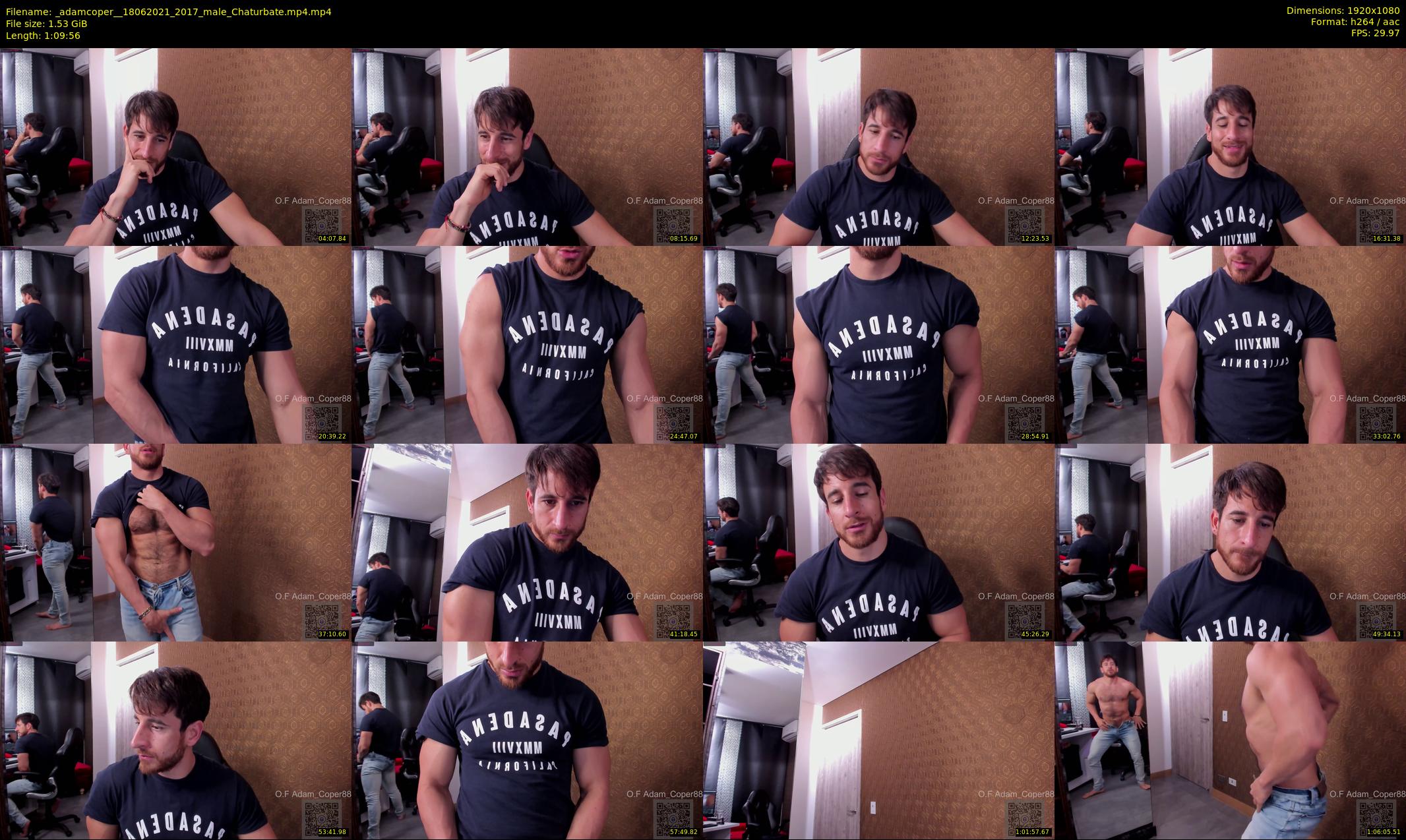 _adamcoper_ — 70 minute Chaturbate male cam show recording, 1080p, Jun 18, 2021