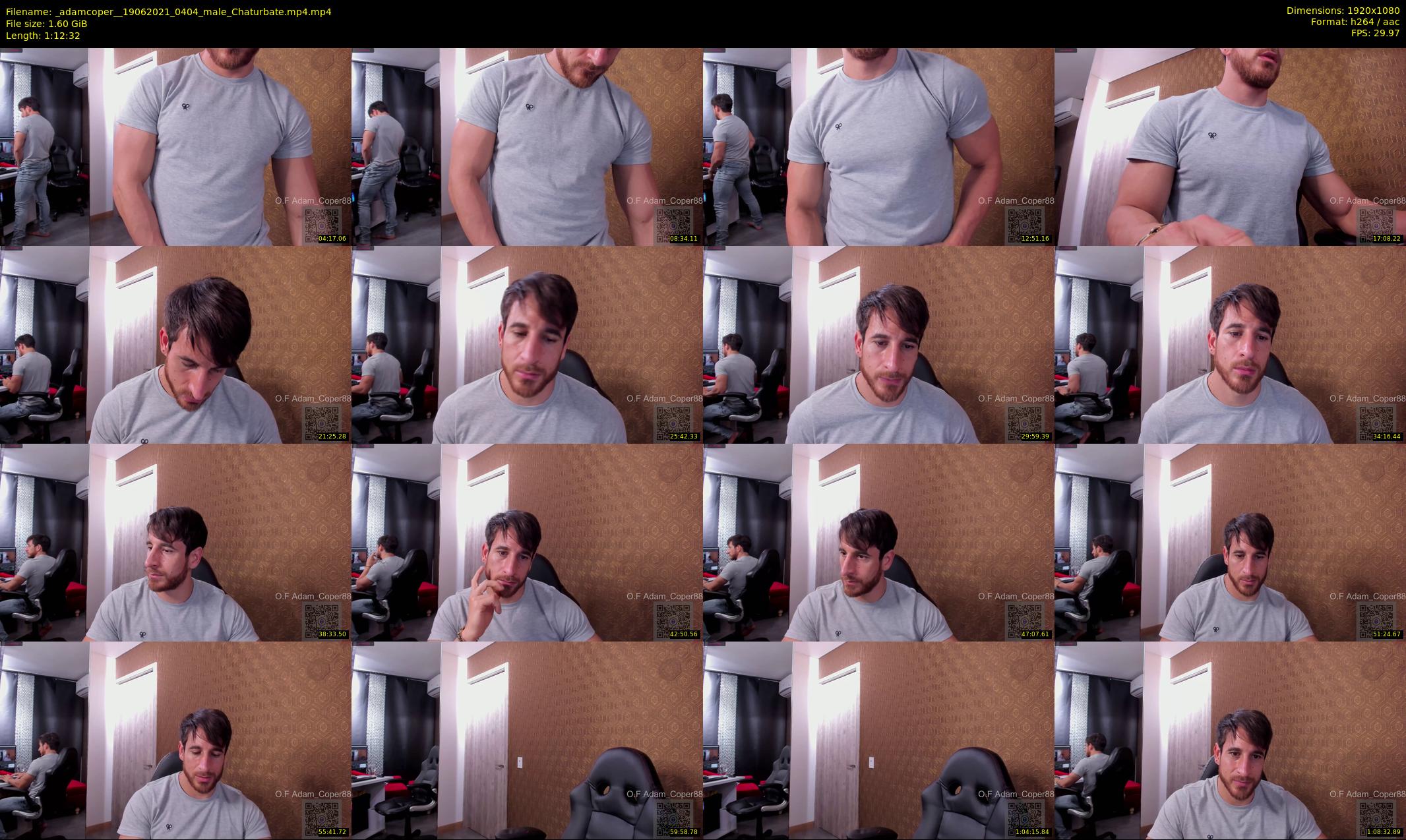 _adamcoper_ — 73 minute Chaturbate male cam show recording, 1080p, Jun 19, 2021