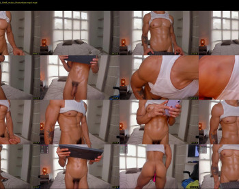 aaronmagnum — 70 minute Chaturbate male cam show recording, 1080p, Jun 18, 2021