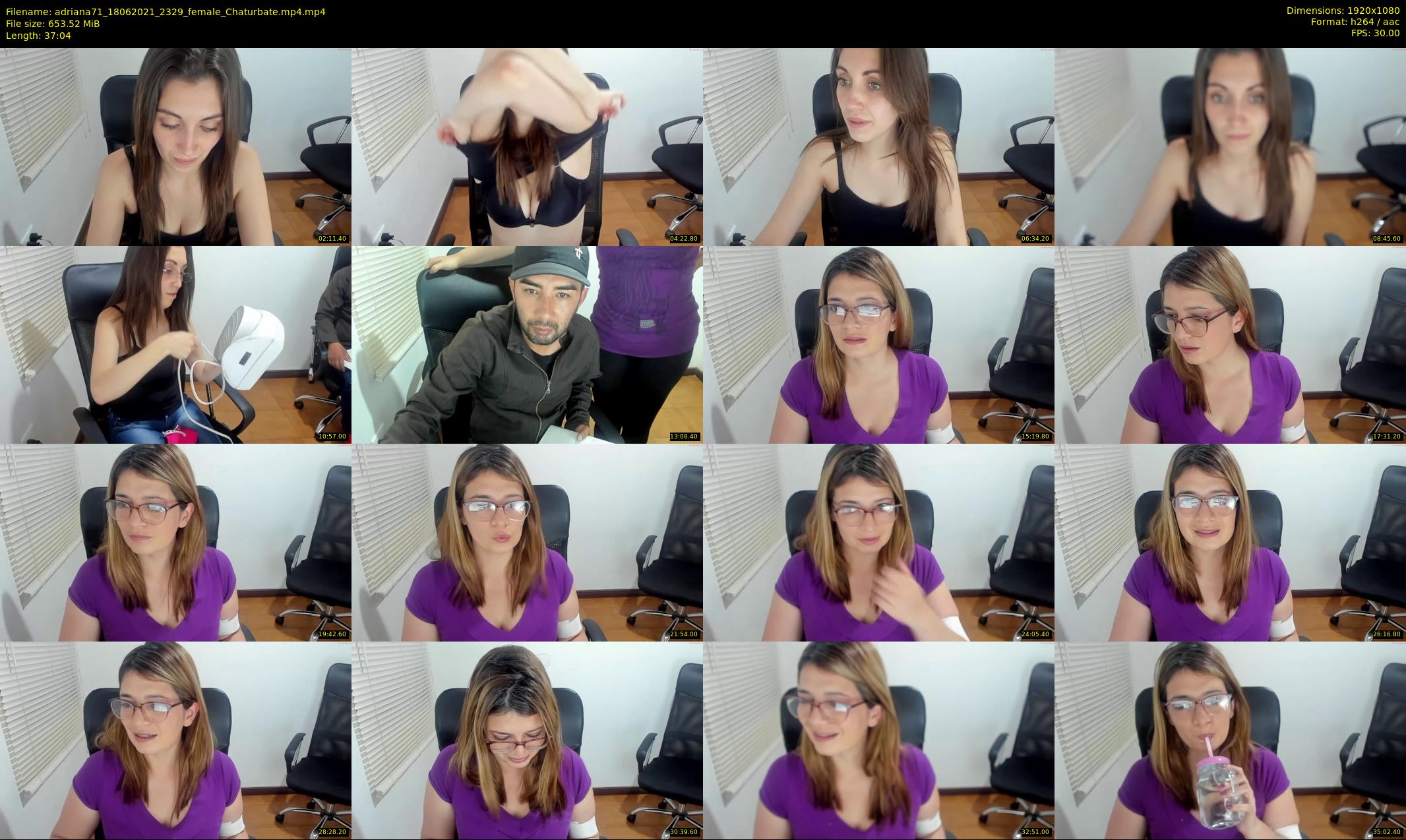 adriana71 — 38 minute Chaturbate couple cam show recording, 1080p, Jun 18, 2021
