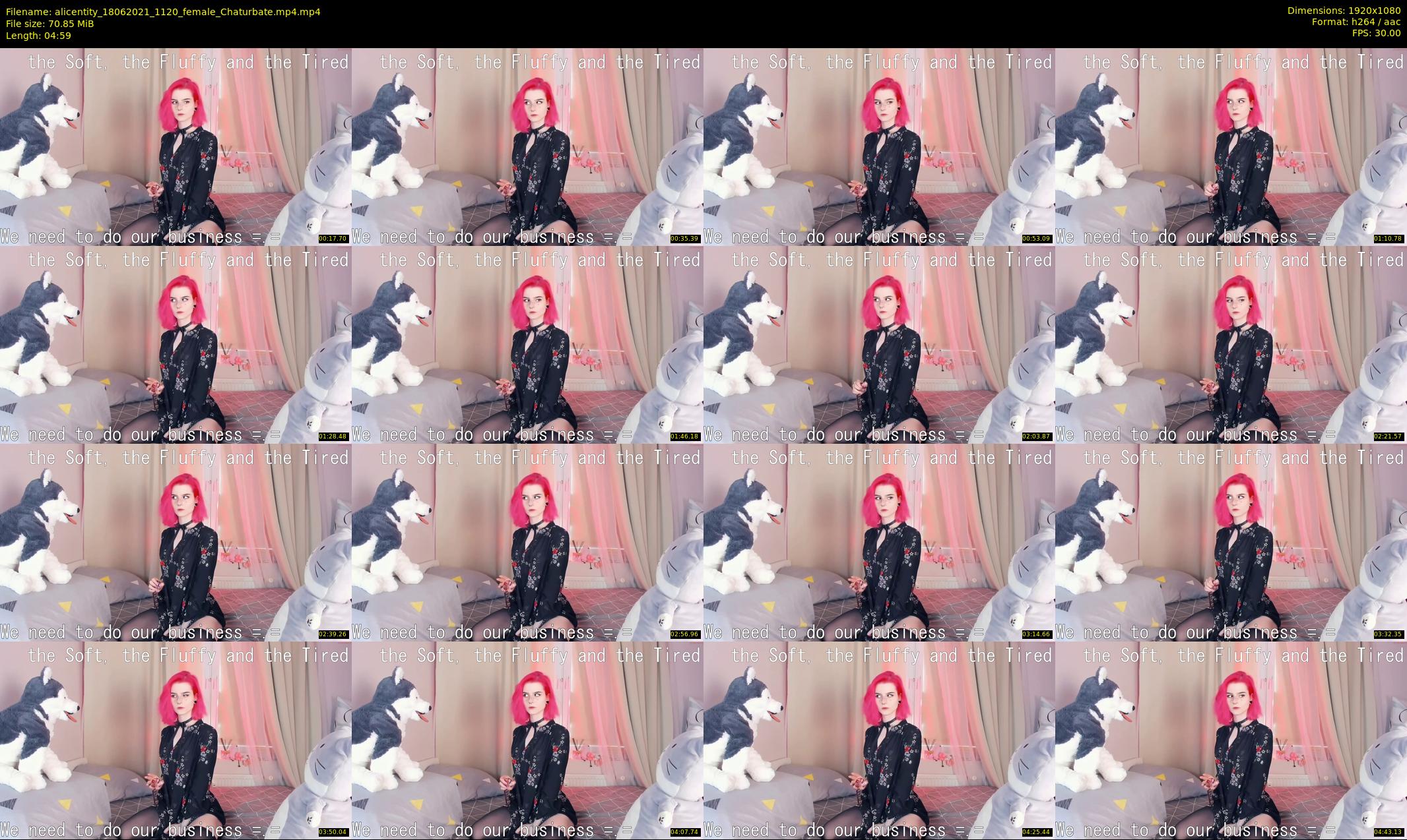 alicentity — 5 minute Chaturbate female cam show recording, 1080p, Jun 18, 2021
