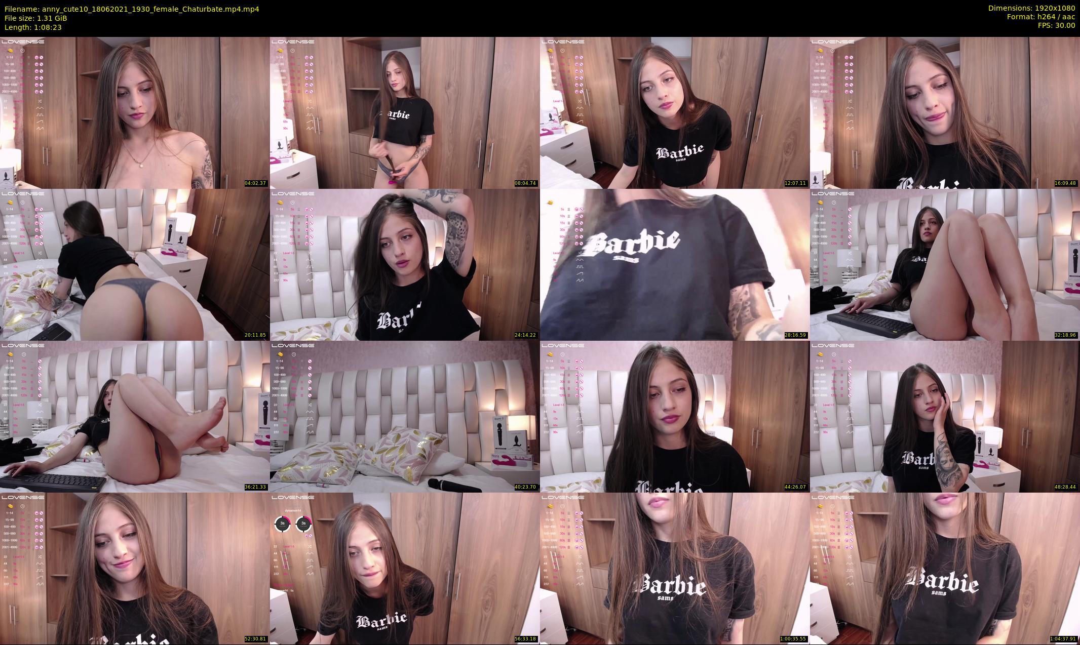 anny_cute10 — 69 minute Chaturbate female cam show recording, 1080p, Jun 18, 2021