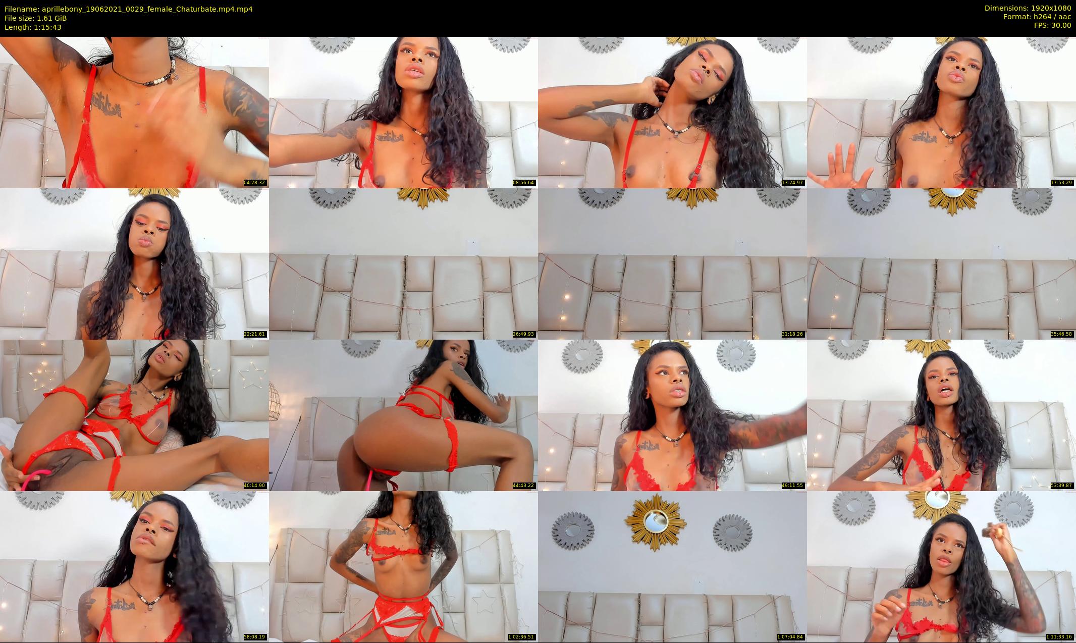 aprillebony — 76 minute Chaturbate female cam show recording, 1080p, Jun 19, 2021