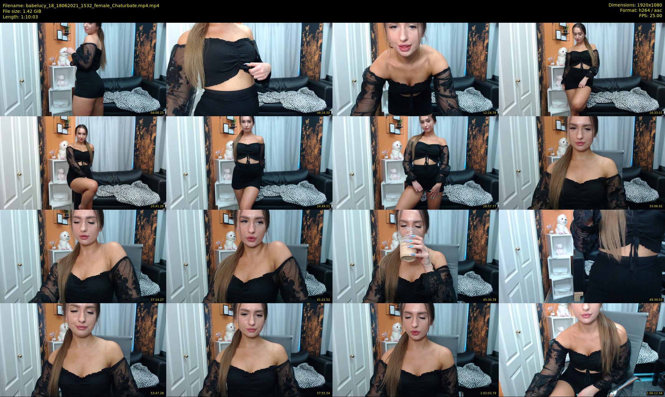 babelucy_18 — 71 minute Chaturbate female cam show recording, 1080p, Jun 18, 2021