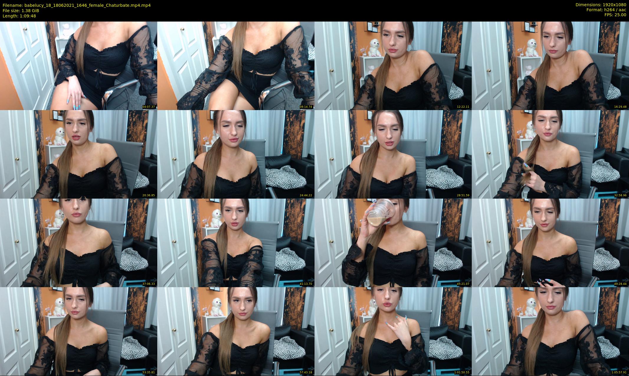 babelucy_18 — 70 minute Chaturbate female cam show recording, 1080p, Jun 18, 2021