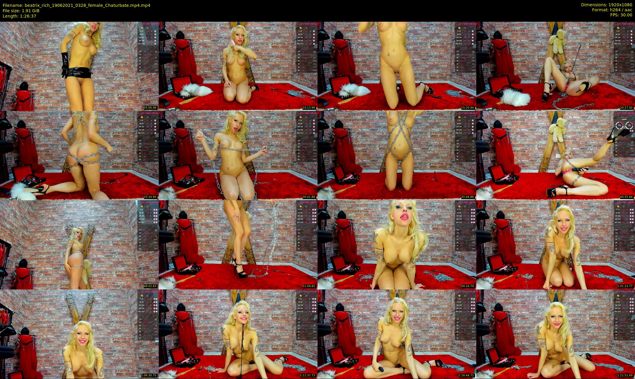 beatrix_rich — 87 minute Chaturbate female cam show recording, 1080p, Jun 19, 2021