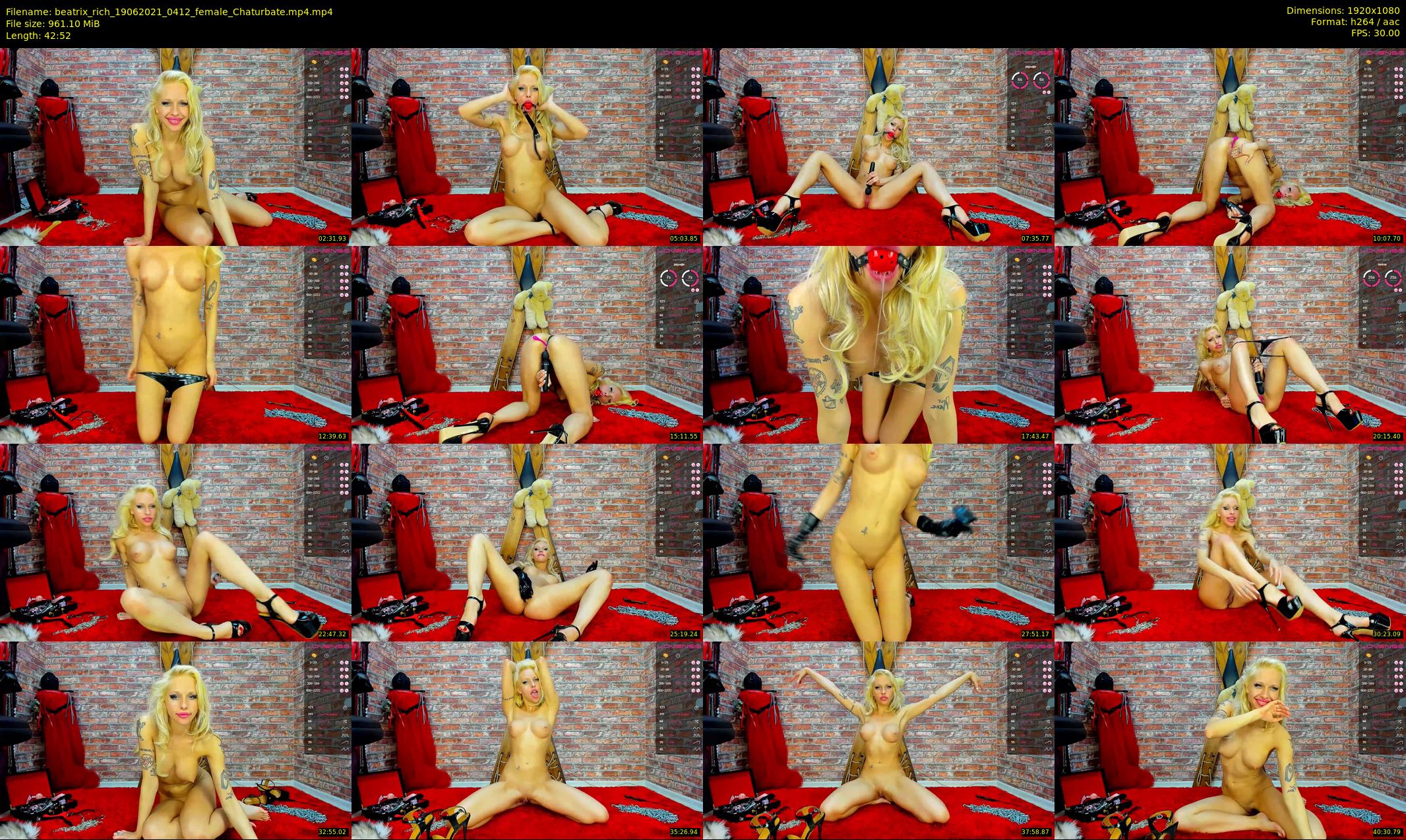 beatrix_rich — 43 minute Chaturbate female cam show recording, 1080p, Jun 19, 2021