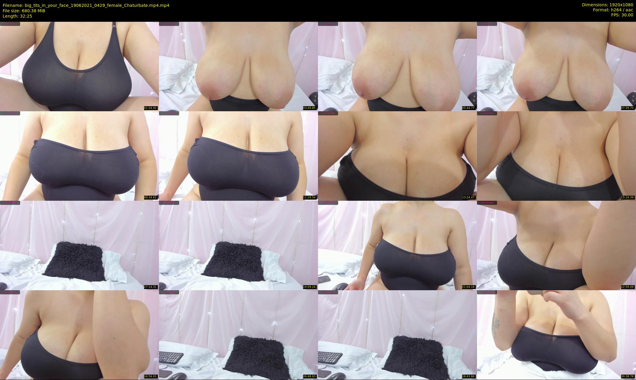 big_tits_in_your_face — 33 minute Chaturbate female cam show recording, 1080p, Jun 19, 2021