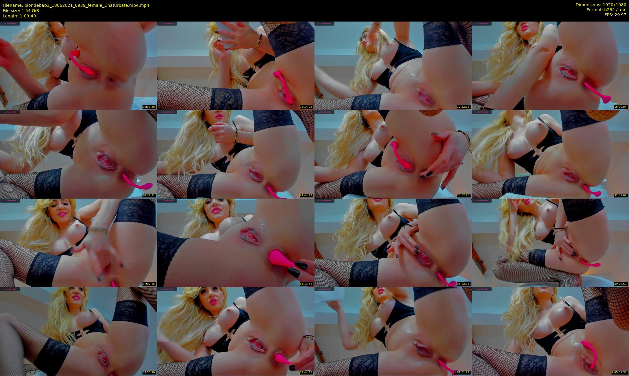 blondebab3 — 70 minute Chaturbate female cam show recording, 1080p, Jun 18, 2021