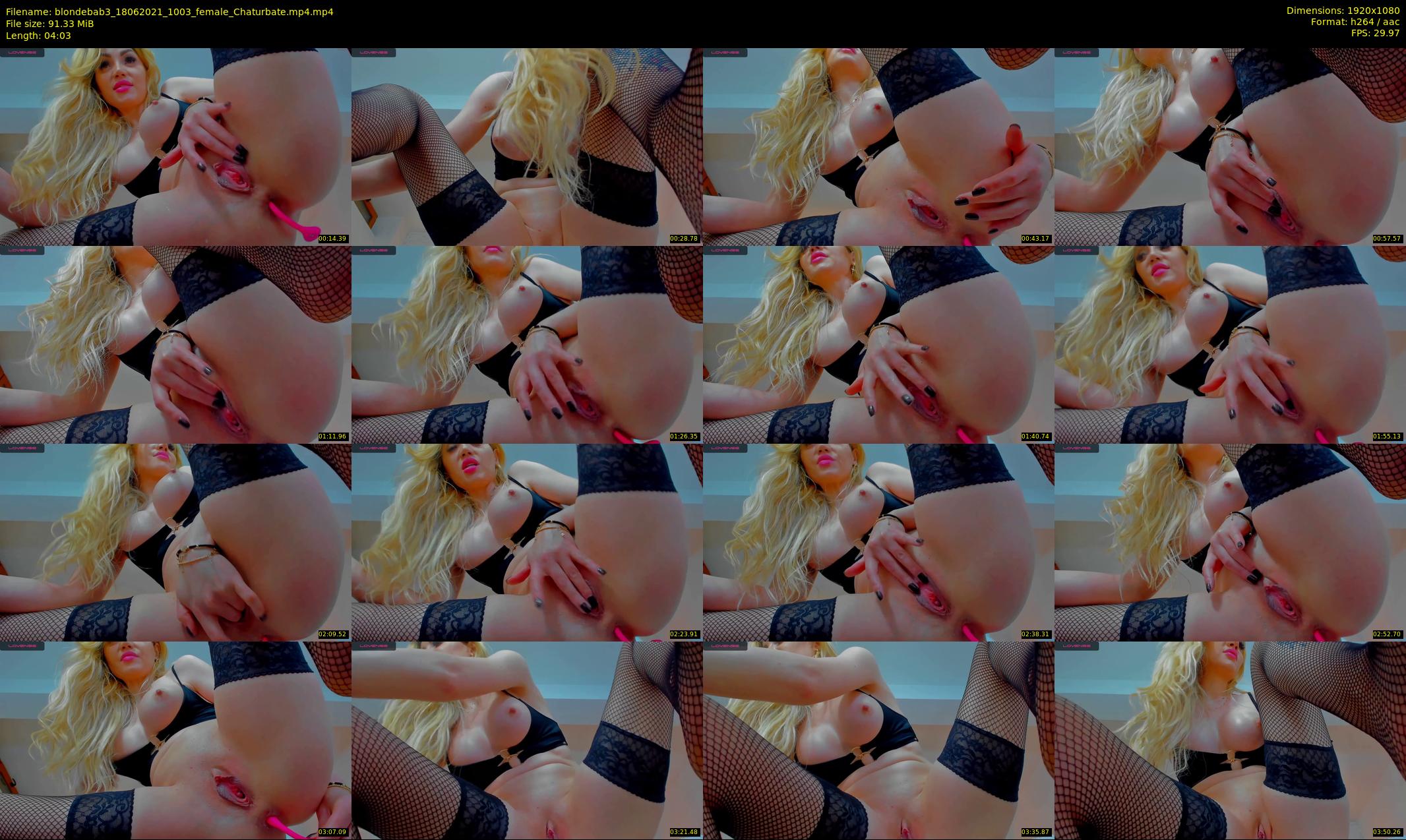 blondebab3 — 5 minute Chaturbate female cam show recording, 1080p, Jun 18, 2021