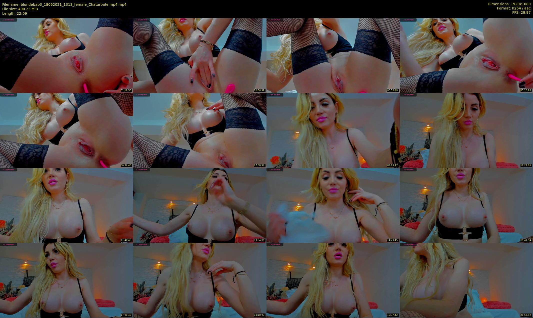 blondebab3 — 23 minute Chaturbate female cam show recording, 1080p, Jun 18, 2021