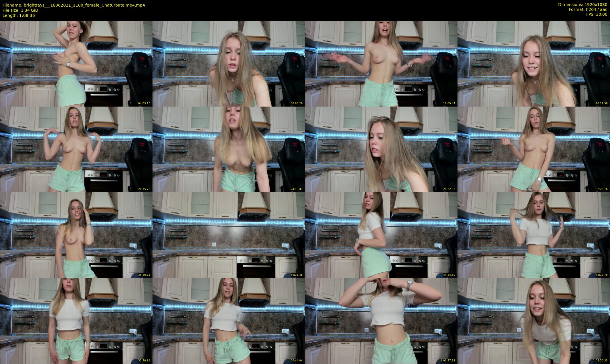 brightrays__ — 69 minute Chaturbate female cam show recording, 1080p, Jun 18, 2021