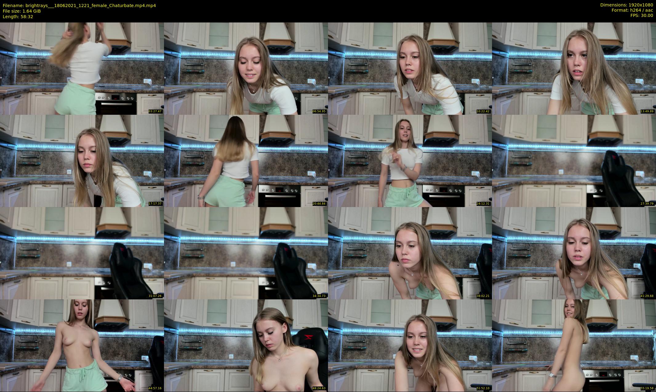 brightrays__ — 59 minute Chaturbate female cam show recording, 1080p, Jun 18, 2021