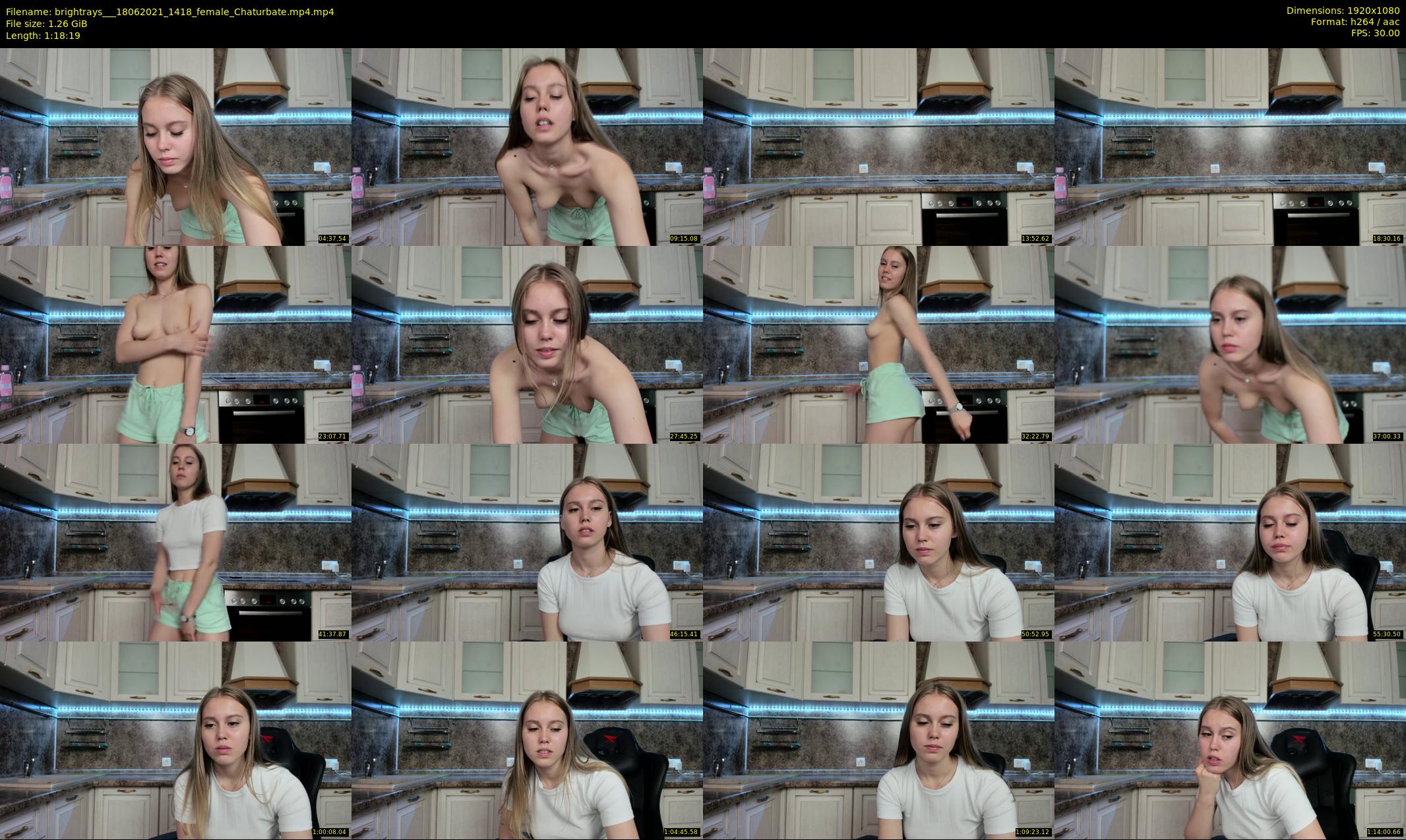 brightrays__ — 79 minute Chaturbate female cam show recording, 1080p, Jun 18, 2021