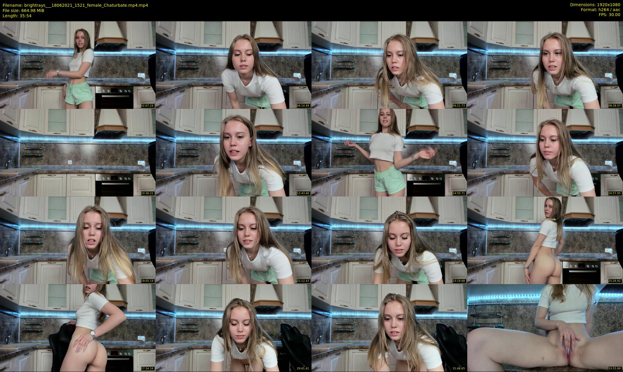 brightrays__ — 36 minute Chaturbate female cam show recording, 1080p, Jun 18, 2021
