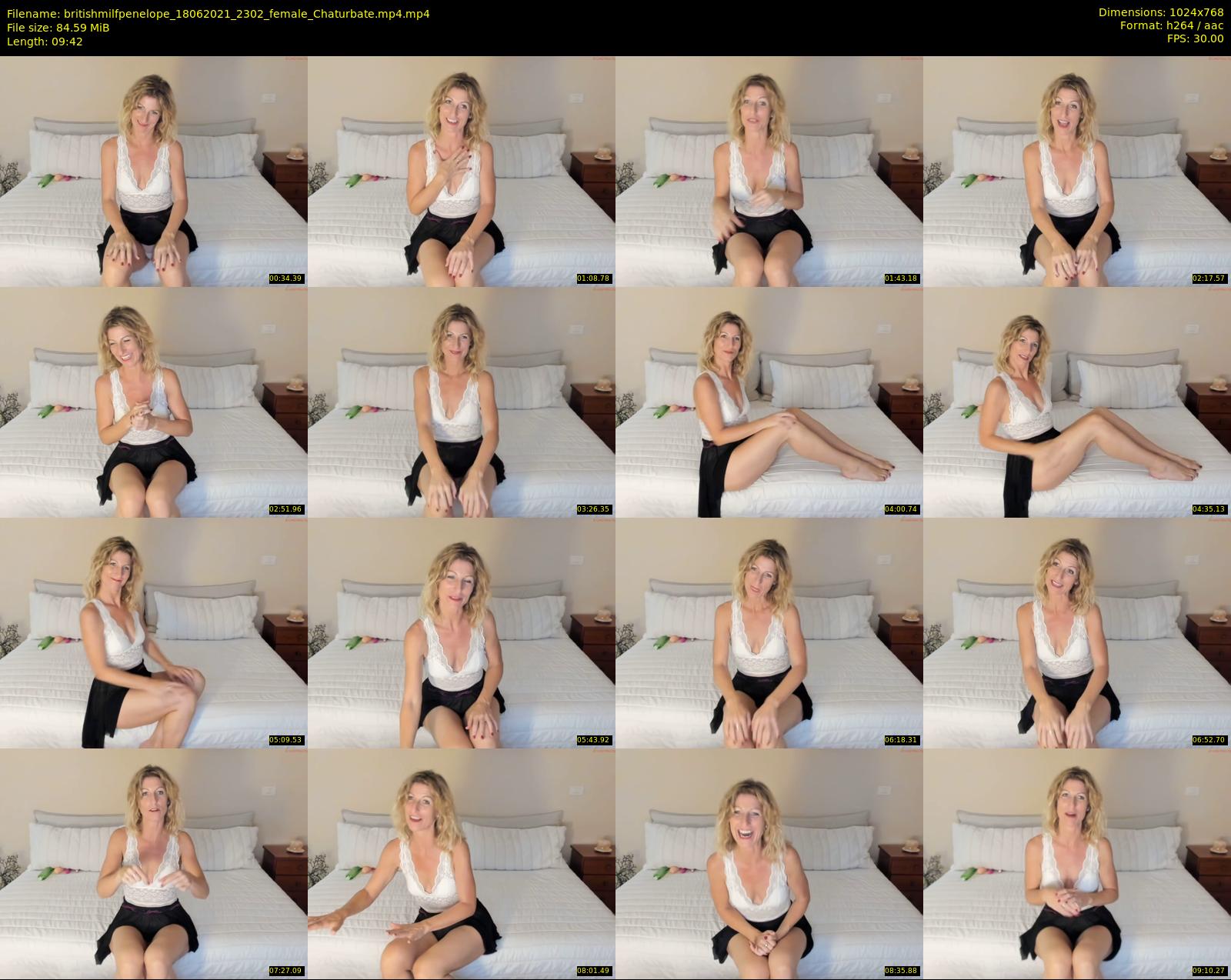 britishmilfpenelope — 10 minute Chaturbate female cam show recording, 720p, Jun 18, 2021