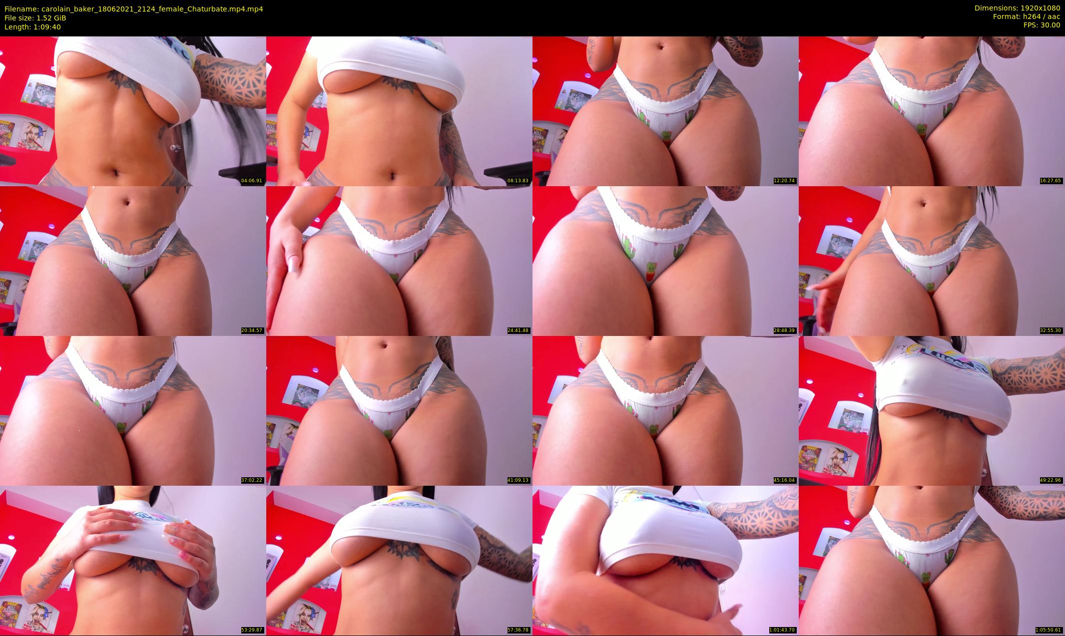 carolain_baker — 70 minute Chaturbate female cam show recording, 1080p, Jun 18, 2021
