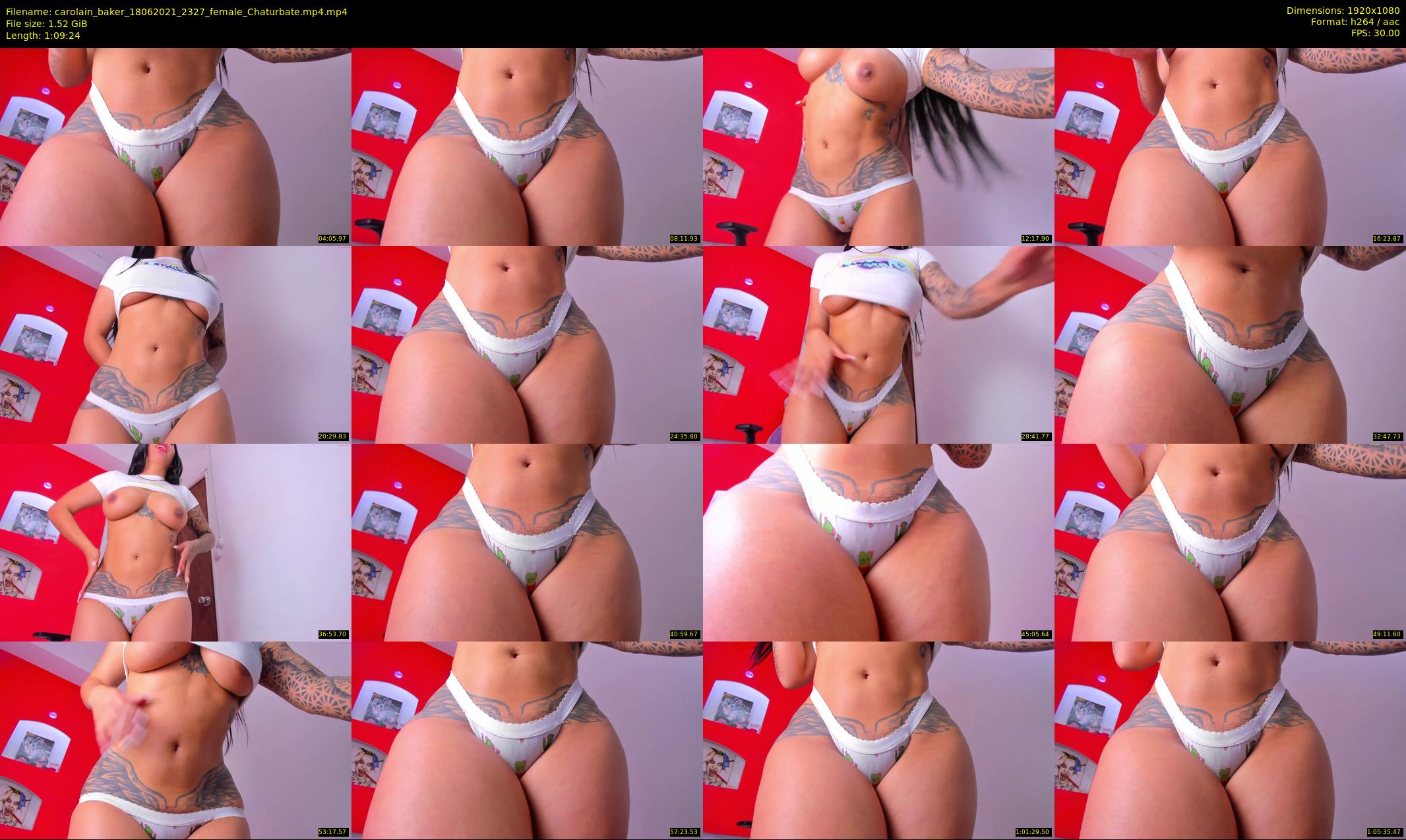 carolain_baker — 70 minute Chaturbate female cam show recording, 1080p, Jun 18, 2021