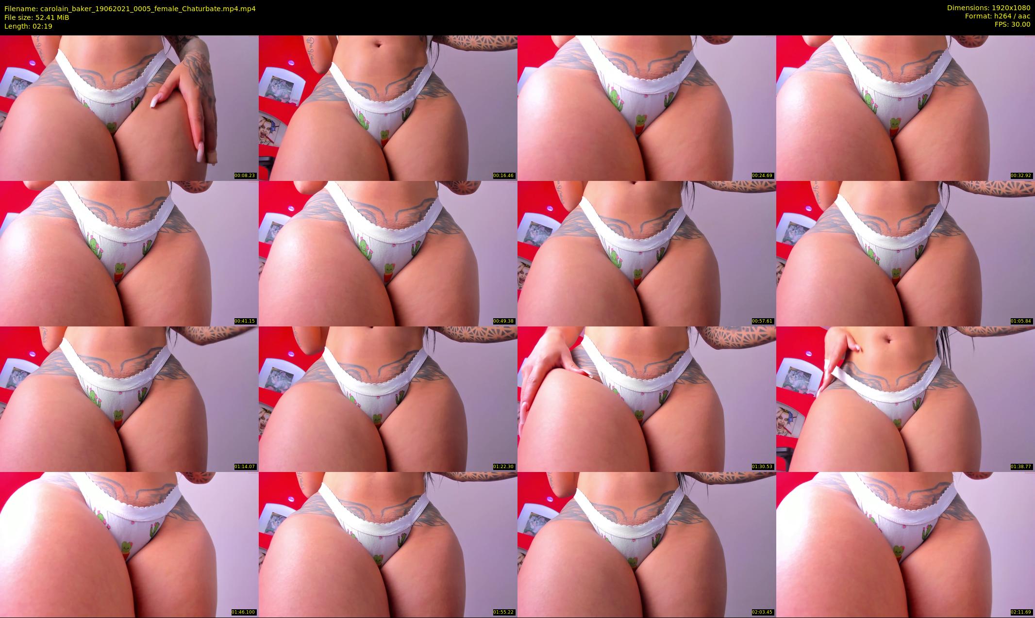 carolain_baker — 3 minute Chaturbate female cam show recording, 1080p, Jun 19, 2021