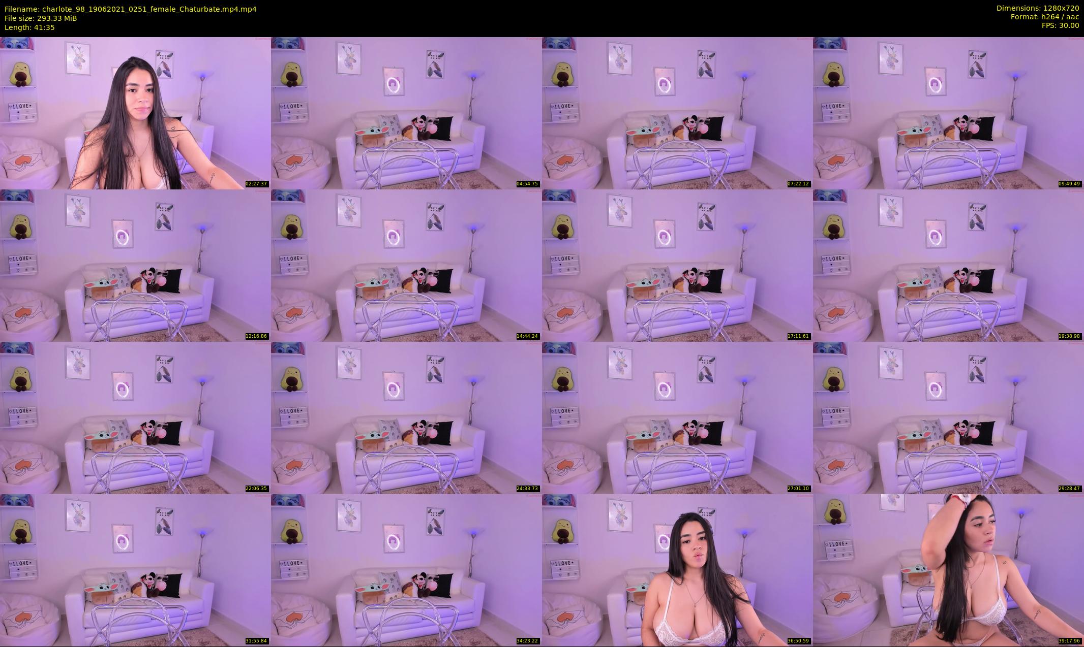 charlote_98 — 42 minute Chaturbate female cam show recording, 720p, Jun 19, 2021