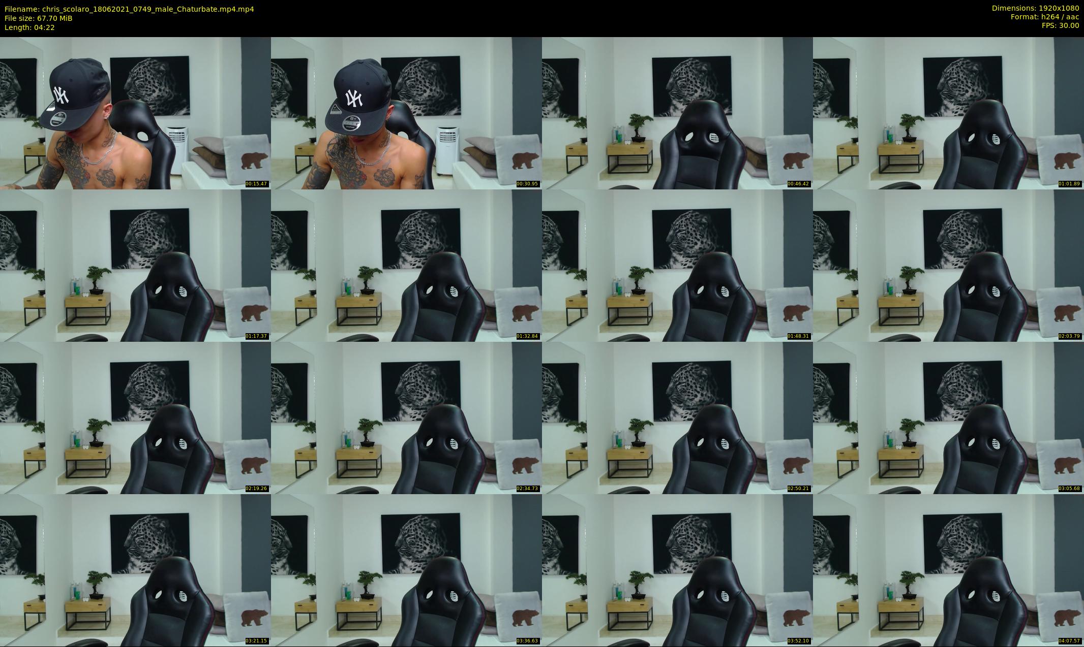 chris_scolaro — 5 minute Chaturbate male cam show recording, 1080p, Jun 18, 2021