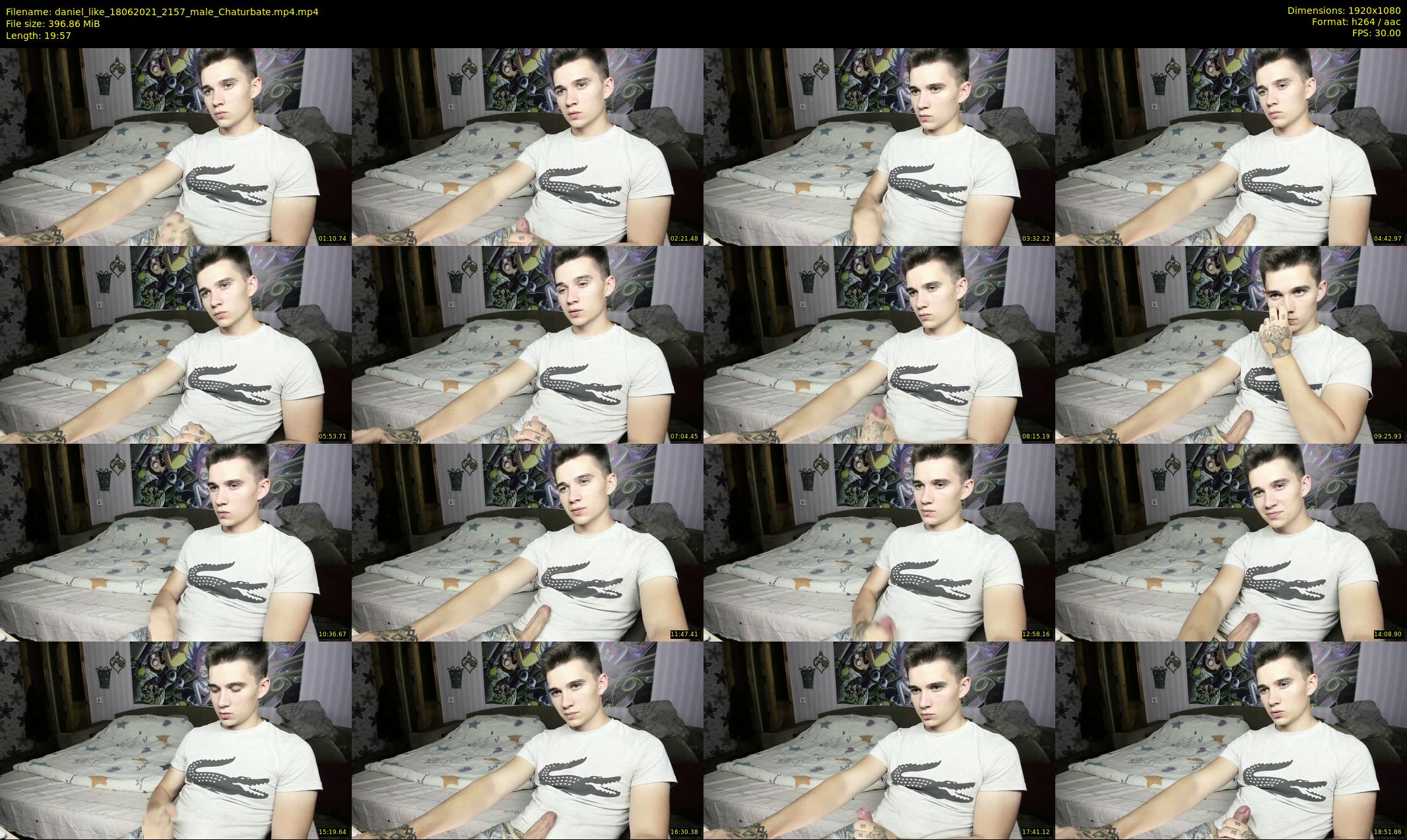 daniel_like — 20 minute Chaturbate male cam show recording, 1080p, Jun 18, 2021