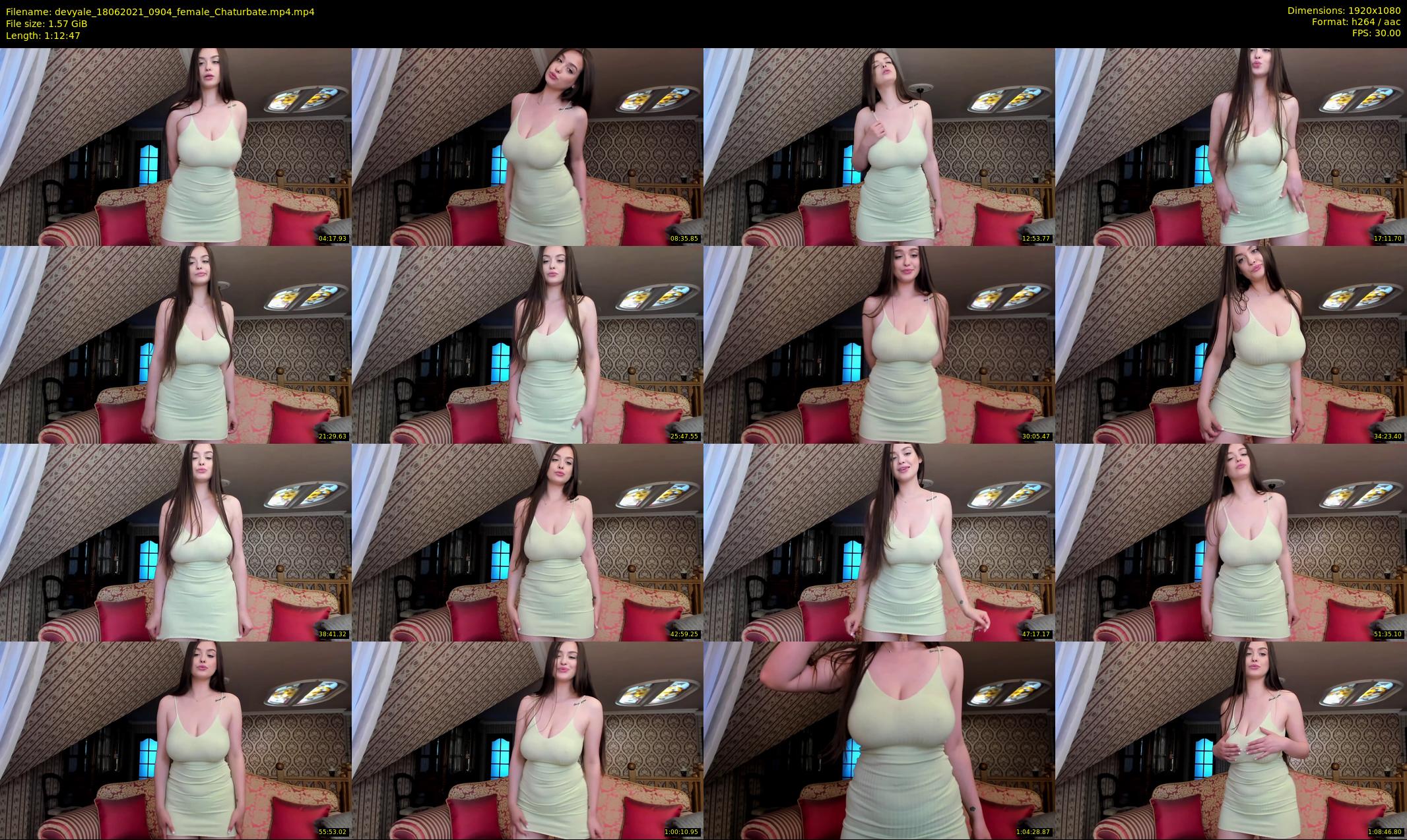 devyale — 73 minute Chaturbate female cam show recording, 1080p, Jun 18, 2021