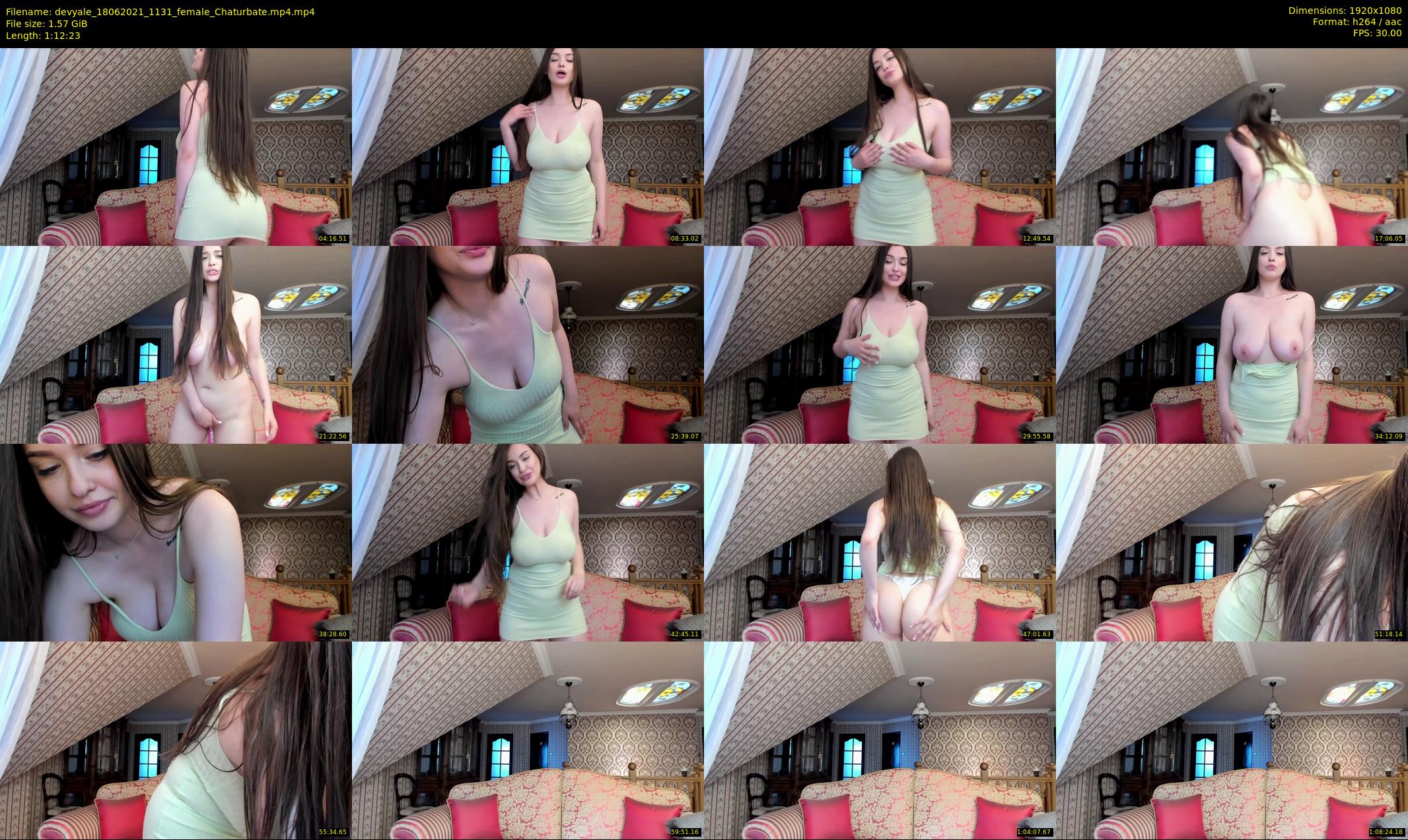 devyale — 73 minute Chaturbate female cam show recording, 1080p, Jun 18, 2021