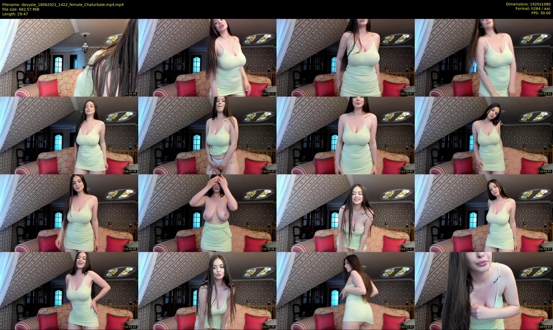 devyale — 30 minute Chaturbate female cam show recording, 1080p, Jun 18, 2021