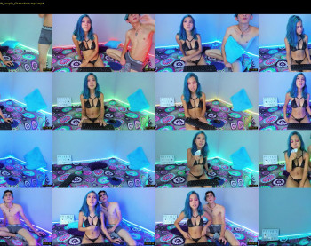 dianayleo — 73 minute Chaturbate couple cam show recording, 720p, Jun 18, 2021