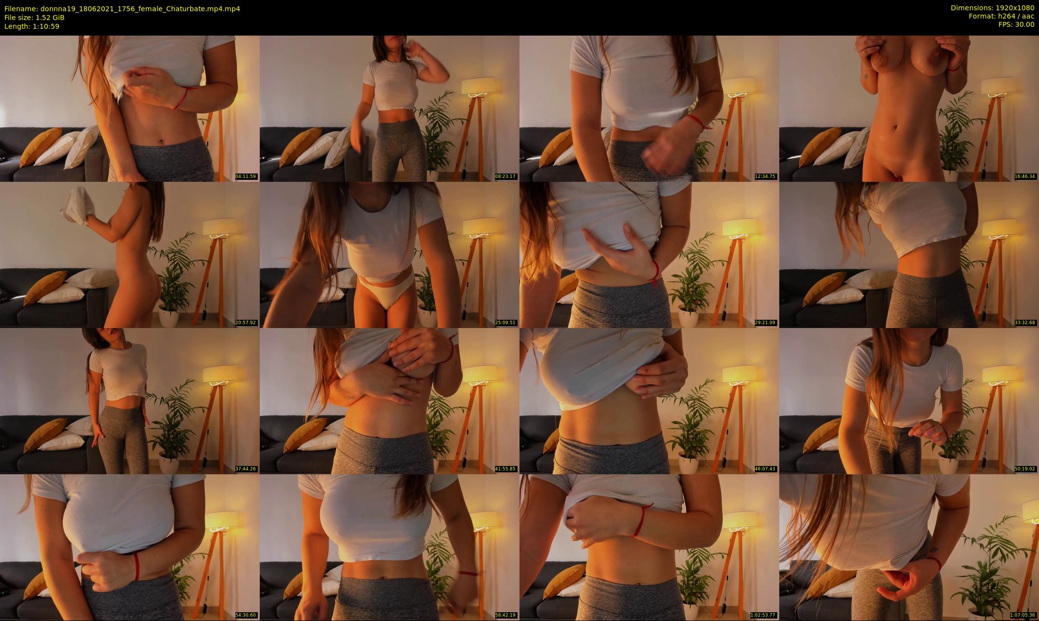 donnna19 — 71 minute Chaturbate female cam show recording, 1080p, Jun 18, 2021