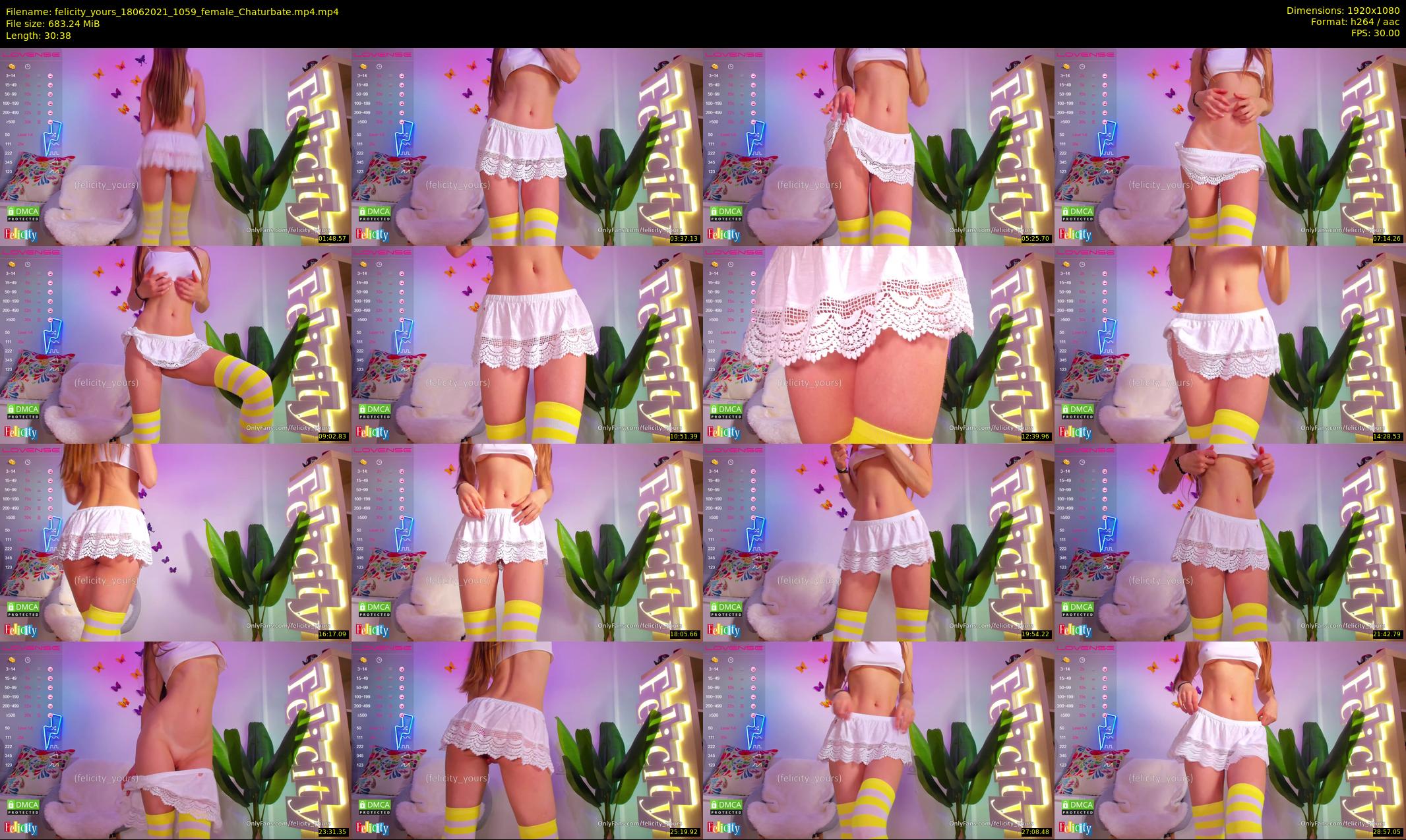 felicity_yours — 31 minute Chaturbate female cam show recording, 1080p, Jun 18, 2021