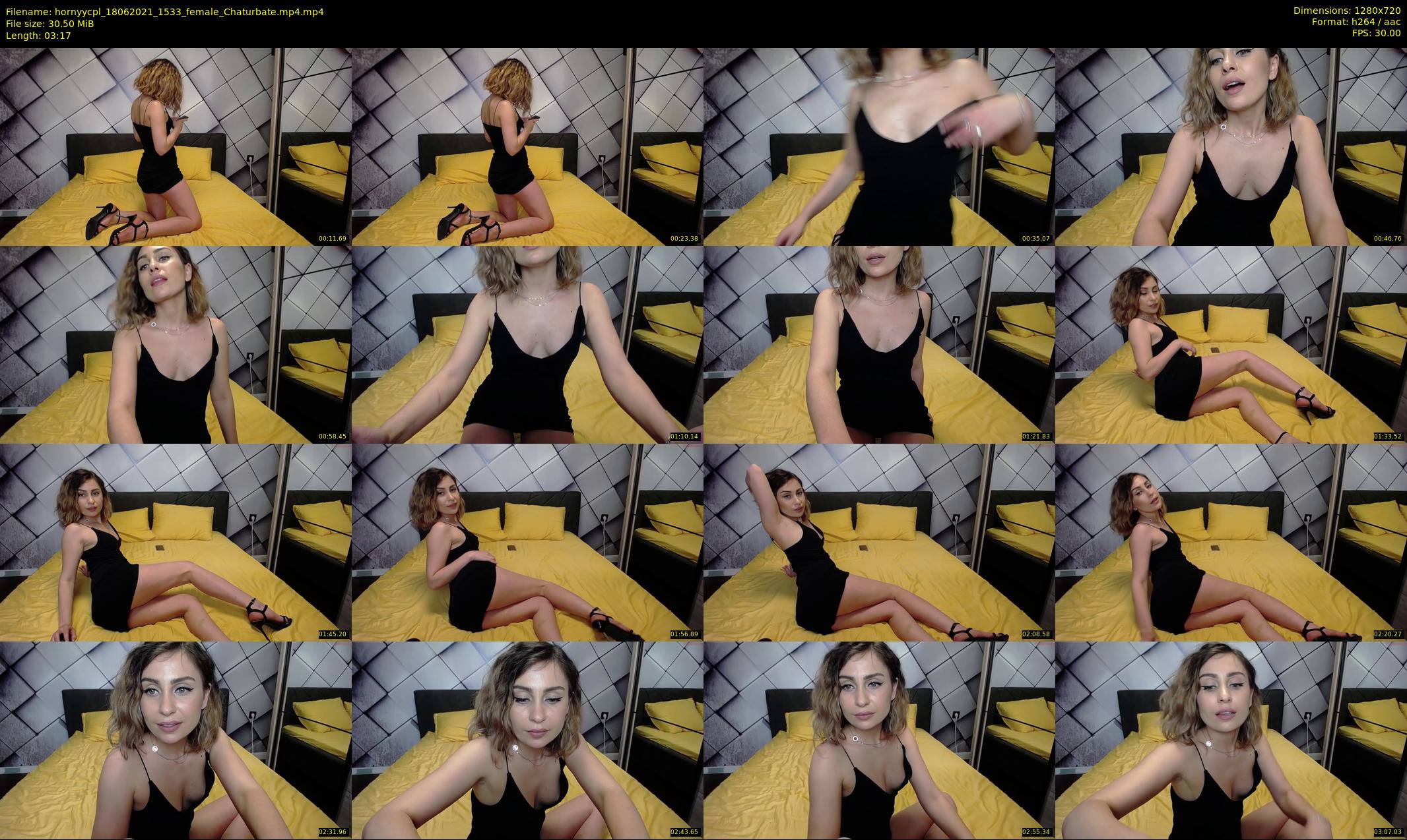 hornyycpl — 4 minute Chaturbate couple cam show recording, 720p, Jun 18, 2021