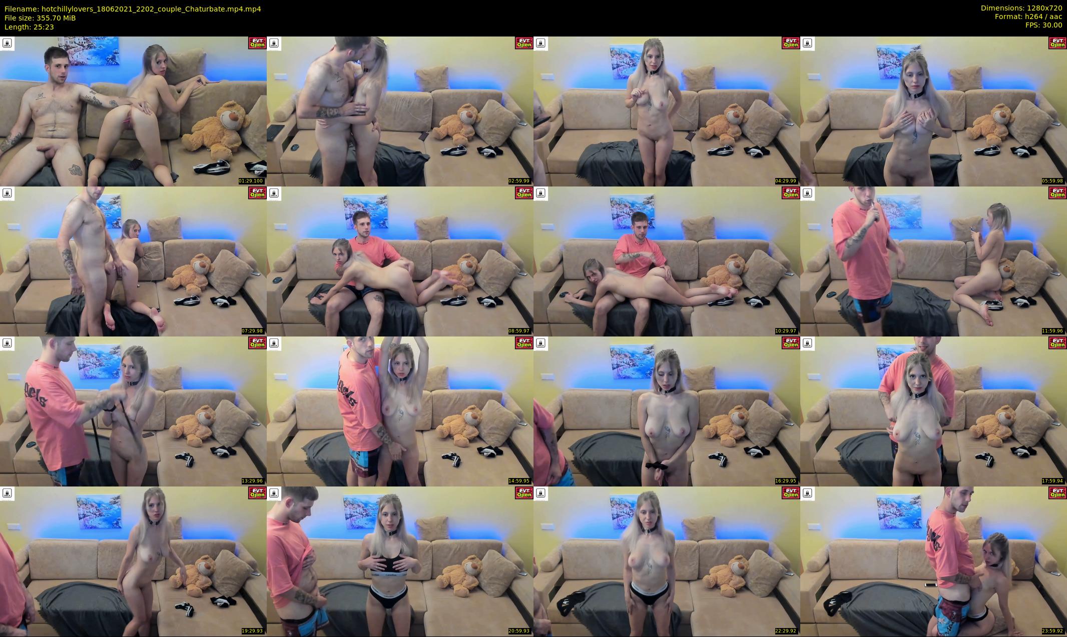 hotchillylovers — 26 minute Chaturbate couple cam show recording, 720p, Jun 18, 2021