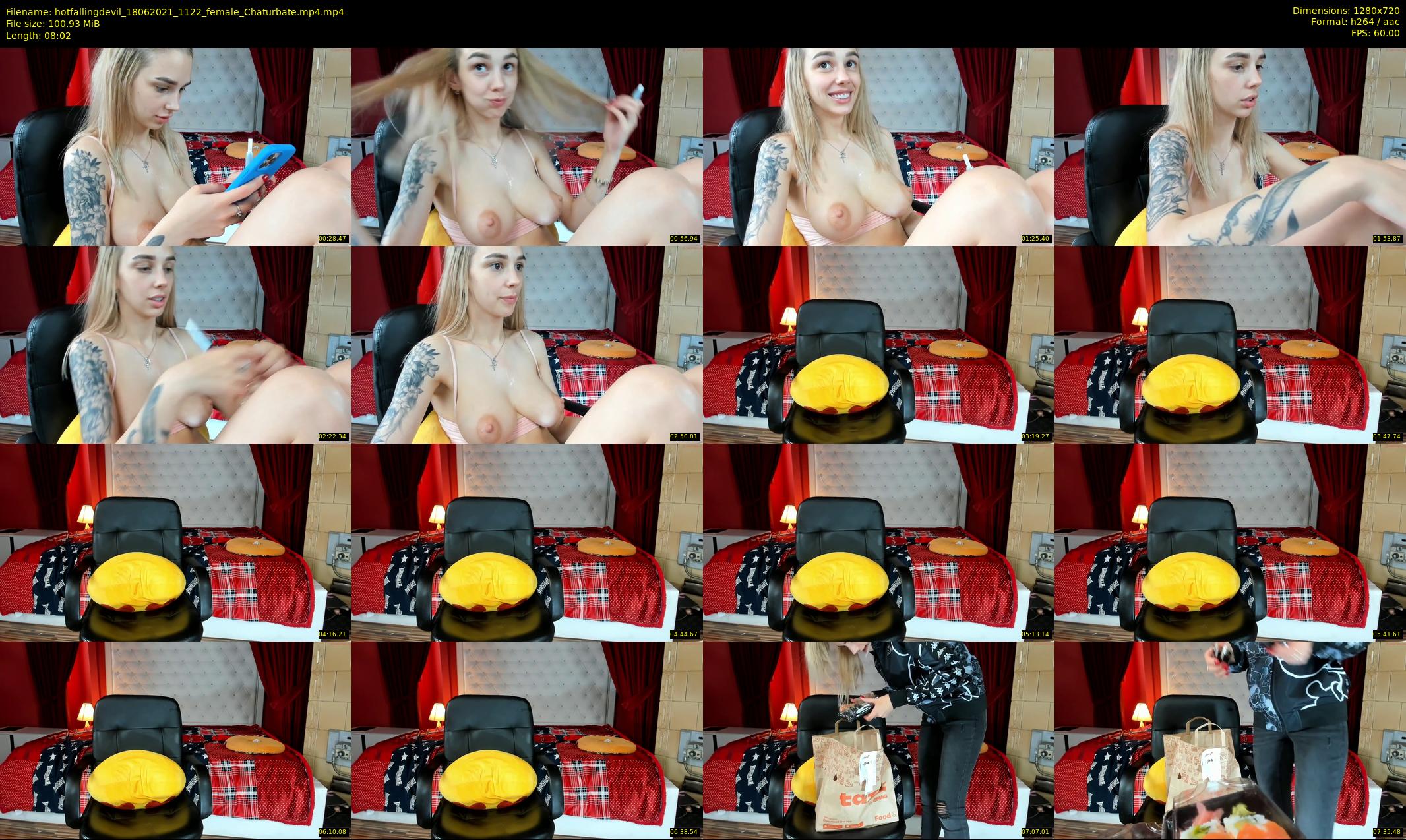hotfallingdevil — 9 minute Chaturbate female cam show recording, 720p, Jun 18, 2021