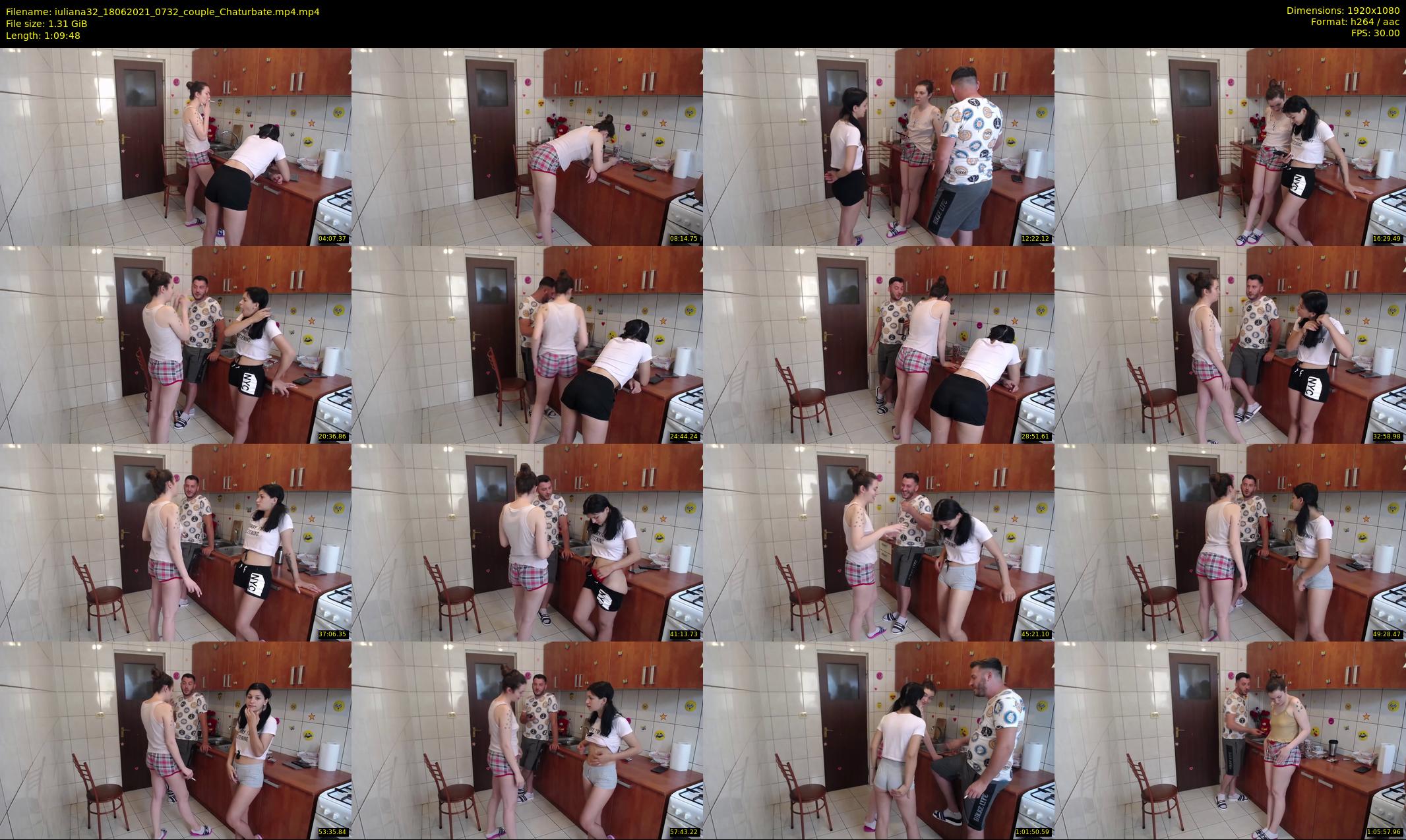 iuliana32 — 70 minute Chaturbate couple cam show recording, 1080p, Jun 18, 2021