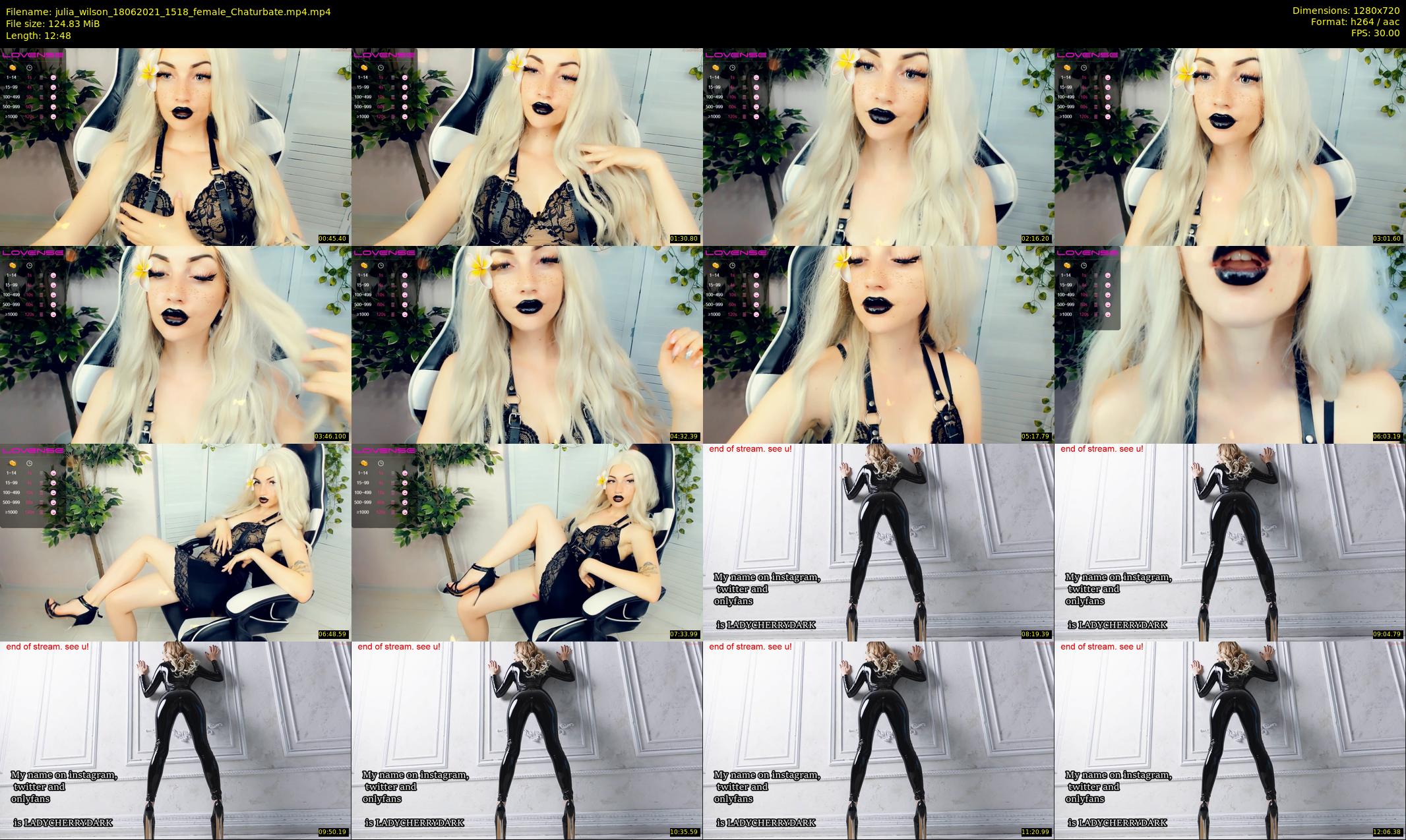 julia_wilson — 13 minute Chaturbate female cam show recording, 720p, Jun 18, 2021