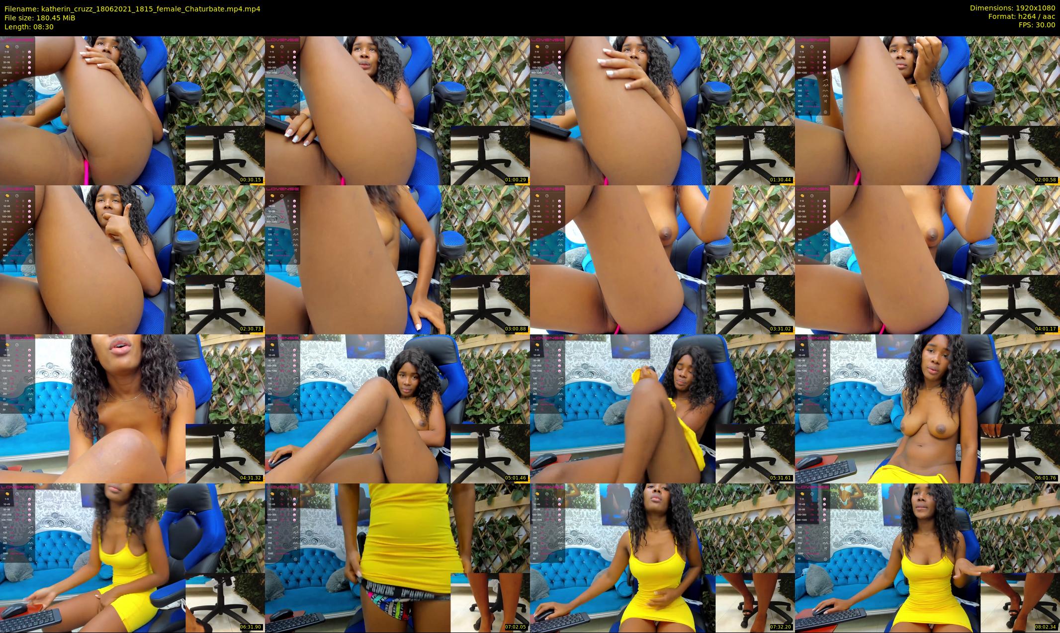katherin_cruzz — 9 minute Chaturbate female cam show recording, 1080p, Jun 18, 2021